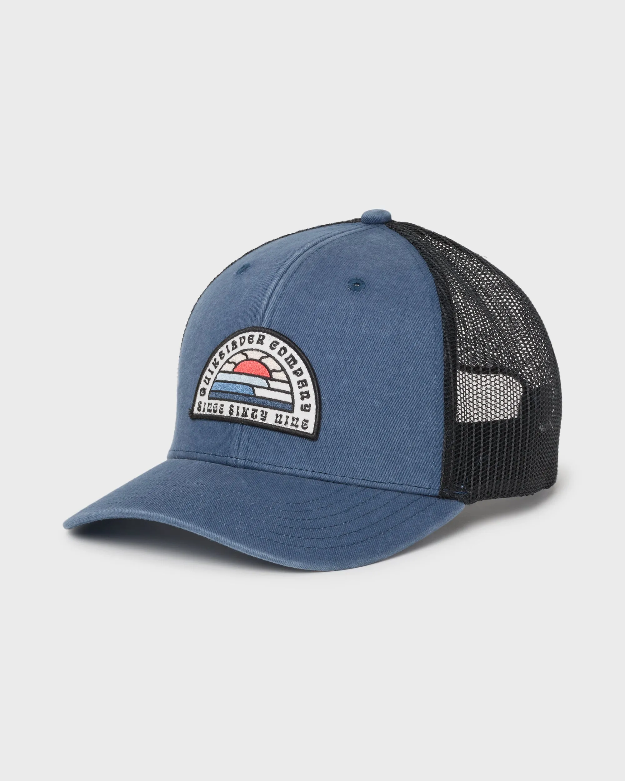 Everest Cotton Twill Trucker Hat - Dark Denim sold by Quiksilver