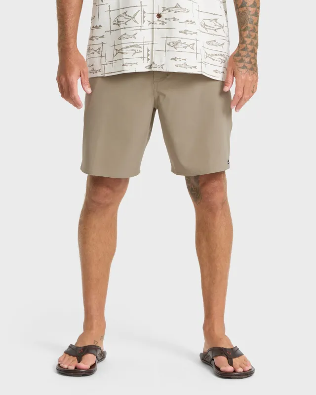 Waterman Strands 19" Amphibian Hybrid Shorts - Coriander made by Quiksilver