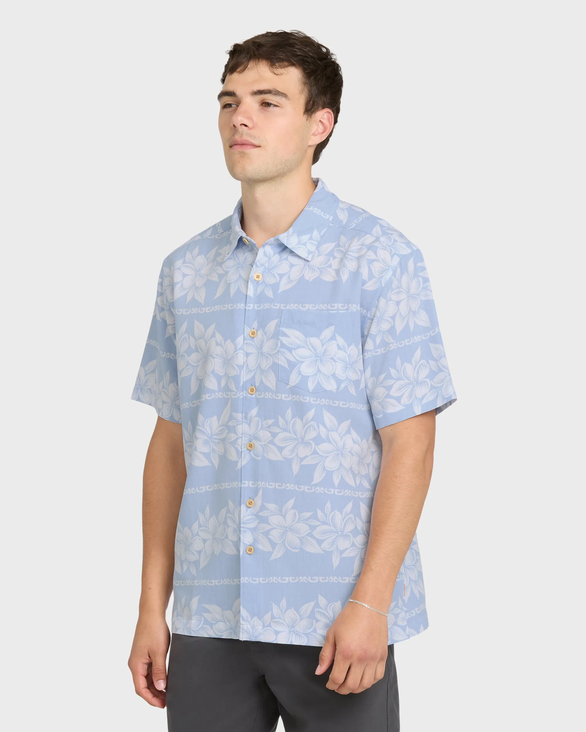 Waterman Horizons Short Sleeve Woven Shirt - Skyway sold by Quiksilver product image thumbnail 3