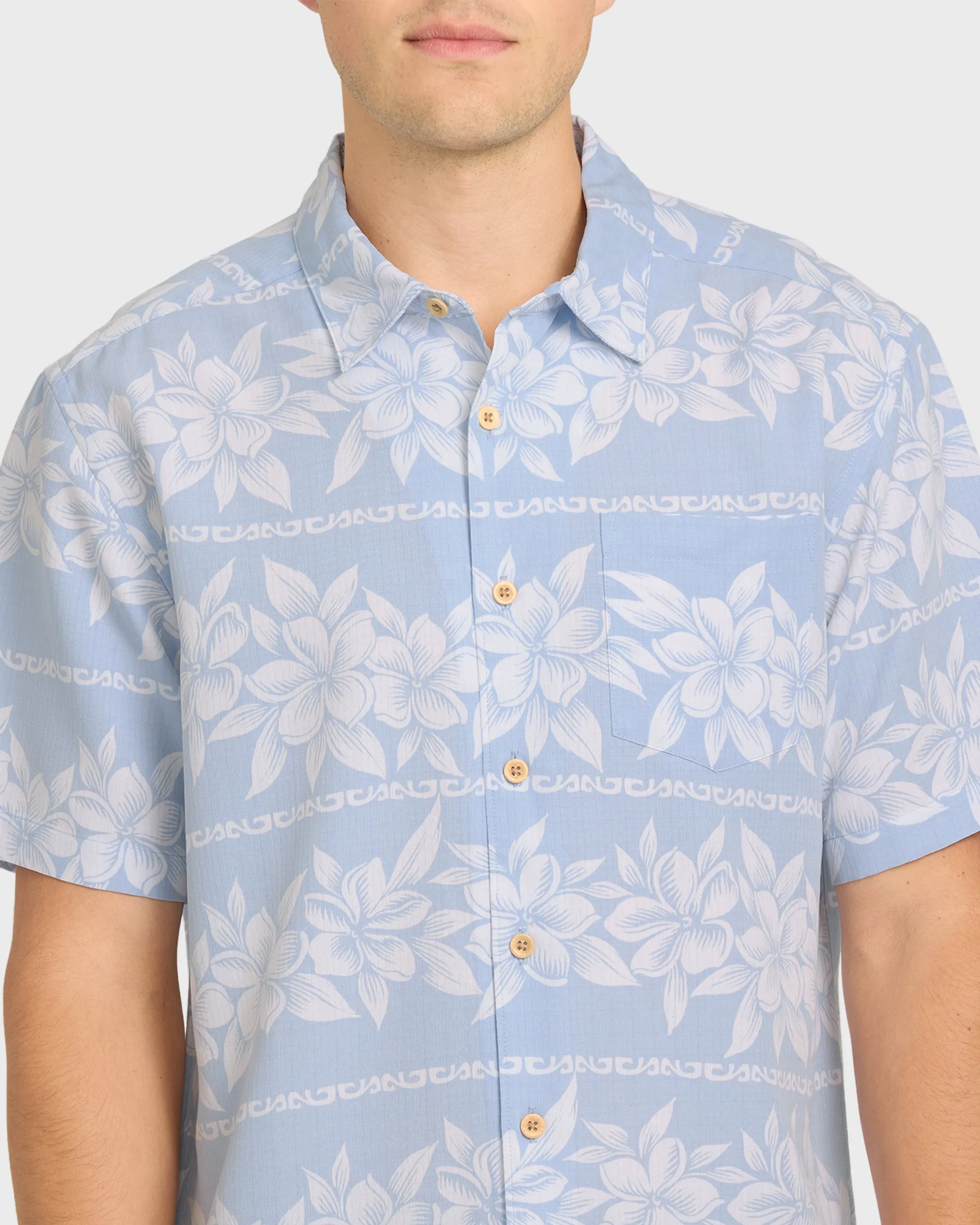 Waterman Horizons Short Sleeve Woven Shirt - Skyway sold by Quiksilver product image thumbnail 5