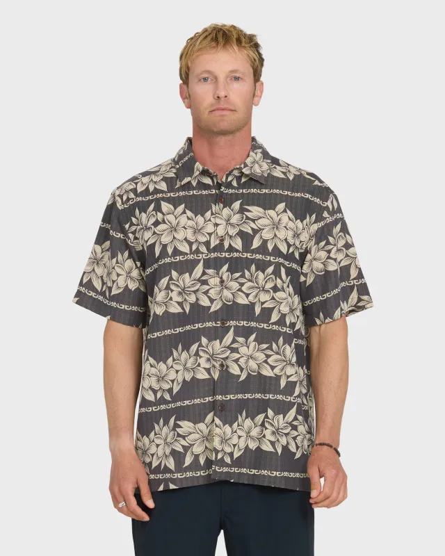 Waterman Horizons Short Sleeve Woven Shirt - Phantom made by Quiksilver