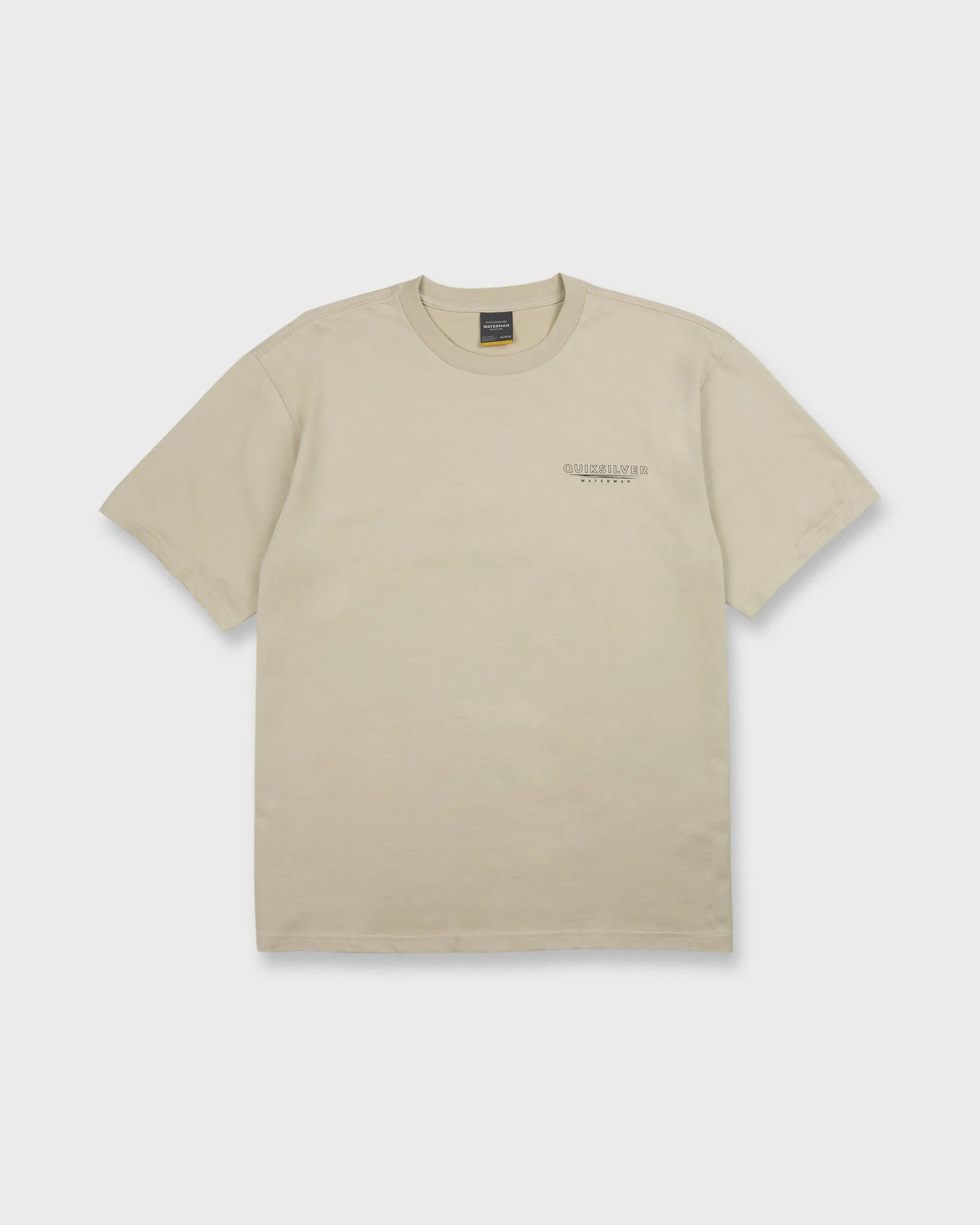 Waterman Anchors Down Classic Short Sleeve Cotton T-Shirt - Plaza Taupe sold by Quiksilver product image thumbnail 4