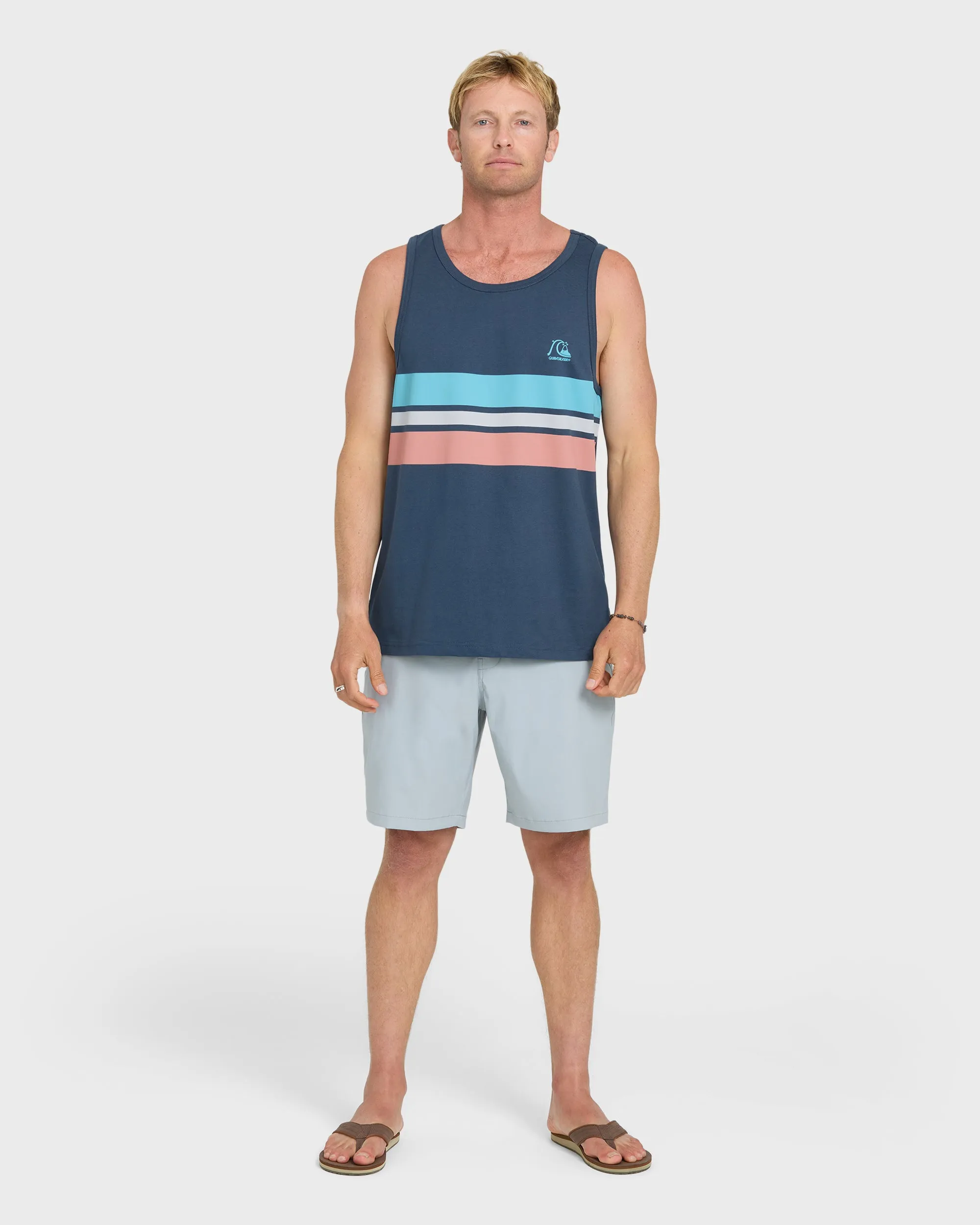 Original Stripe Tank Top - Dark Denim sold by Quiksilver product image thumbnail 4