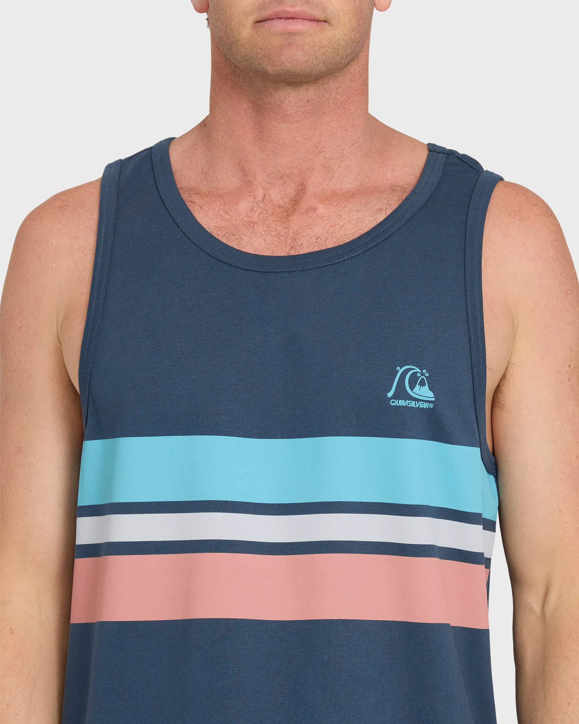 Original Stripe Tank Top - Dark Denim sold by Quiksilver product image thumbnail 5