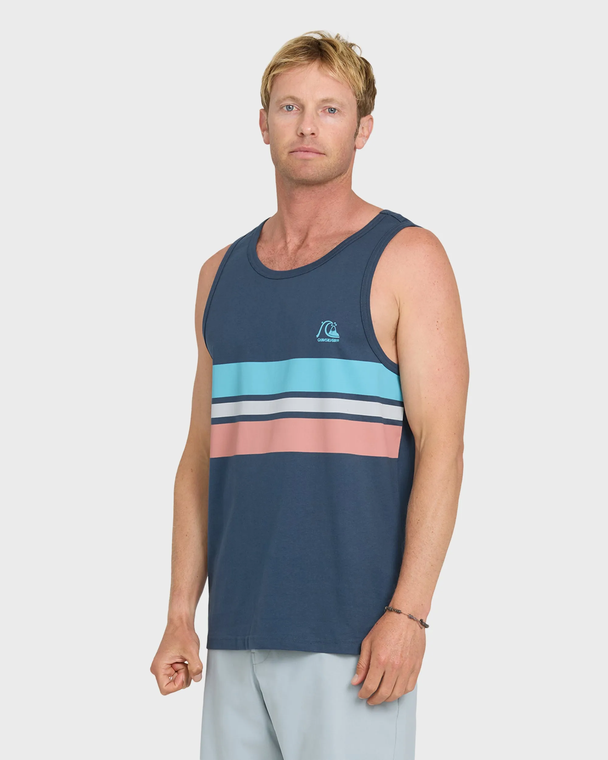 Original Stripe Tank Top - Dark Denim sold by Quiksilver product image thumbnail 3