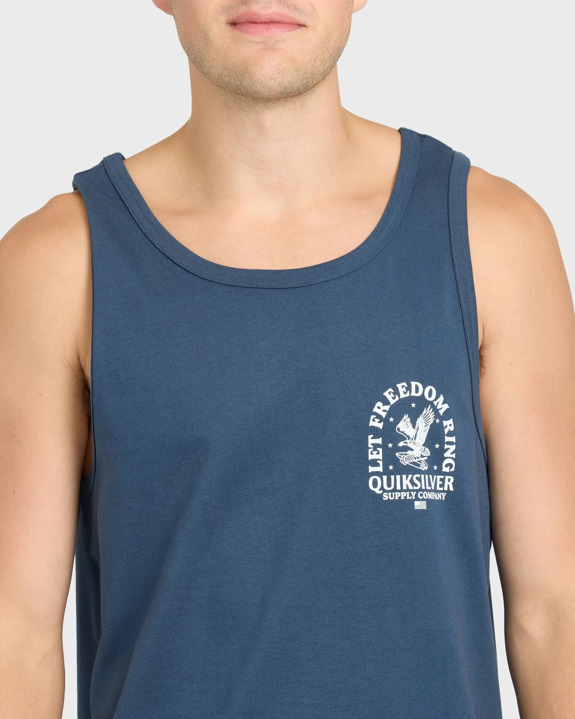 Freedom Ring Tank Top - Dark Denim sold by Quiksilver product image thumbnail 5