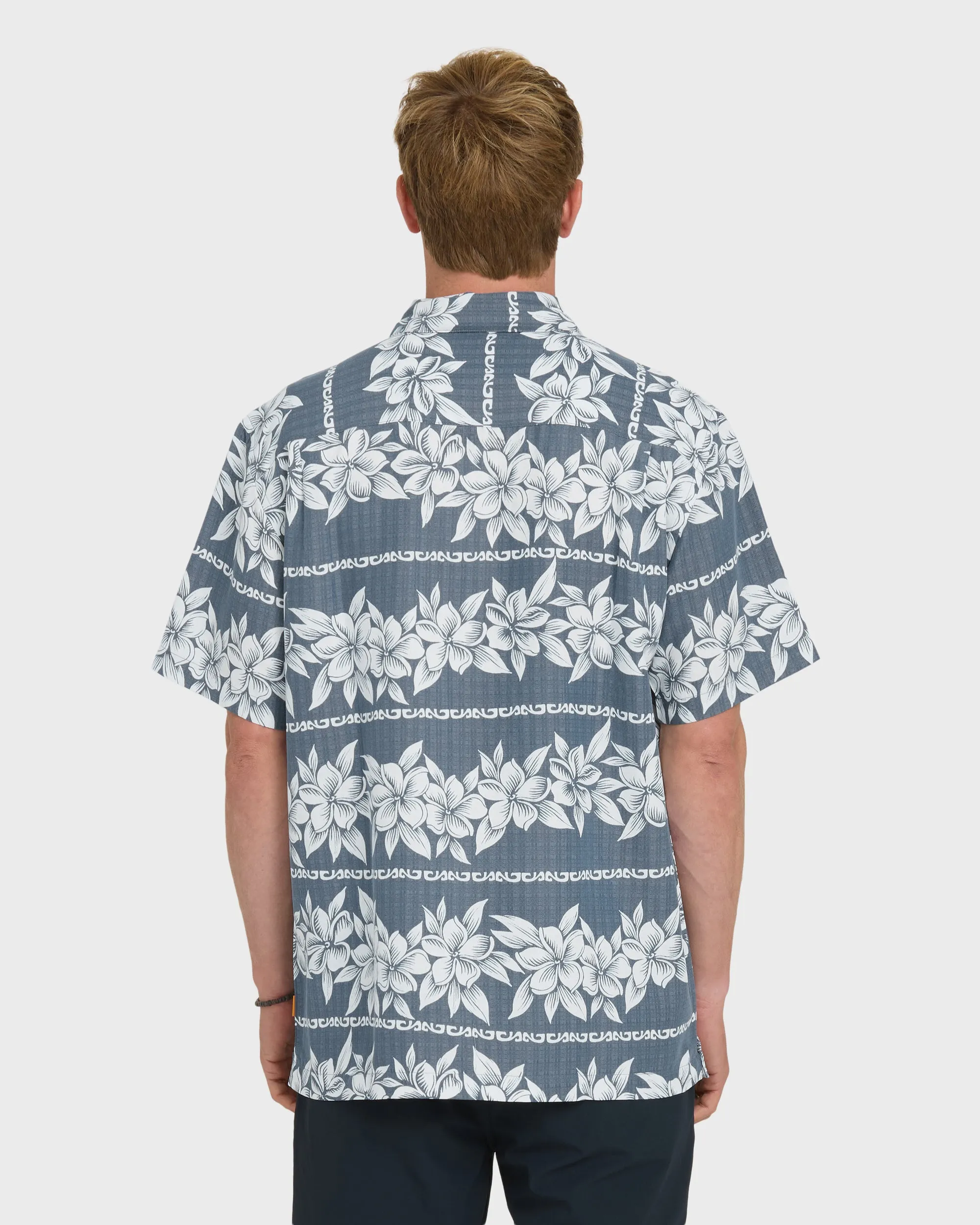 Waterman Horizons Short Sleeve Woven Shirt - Dark Denim sold by Quiksilver product image thumbnail 2