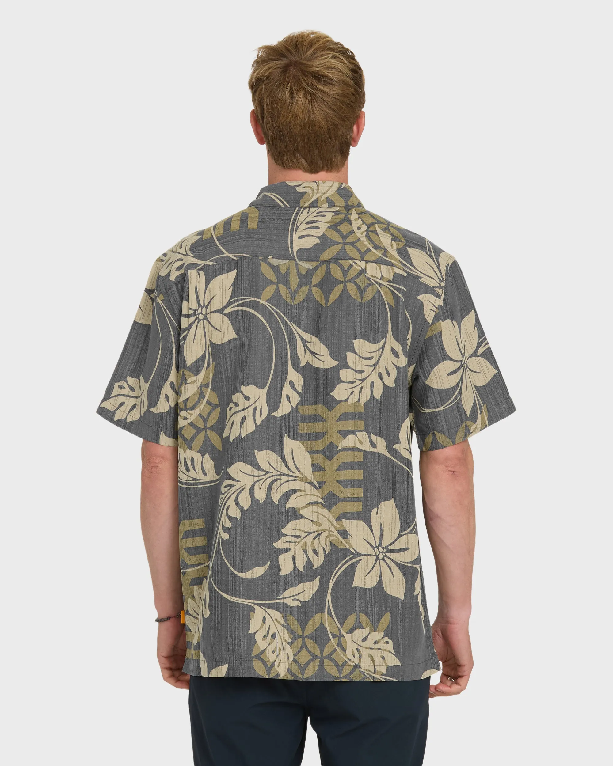 Waterman Tropic Bloom Short Sleeve Woven Shirt - Phantom sold by Quiksilver product image thumbnail 3