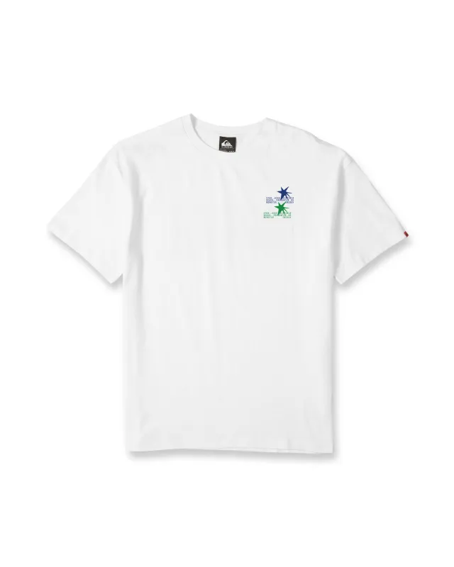 Stab High Virginia Beach Short Sleeve T-Shirt - White made by Quiksilver
