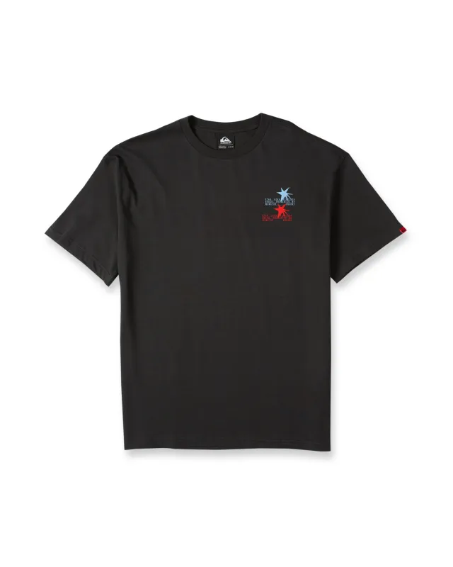 Stab High Virginia Beach Short Sleeve T-Shirt - Black made by Quiksilver