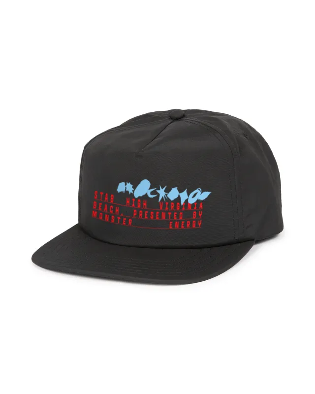 Stab High Snapback Hat - Black made by Quiksilver