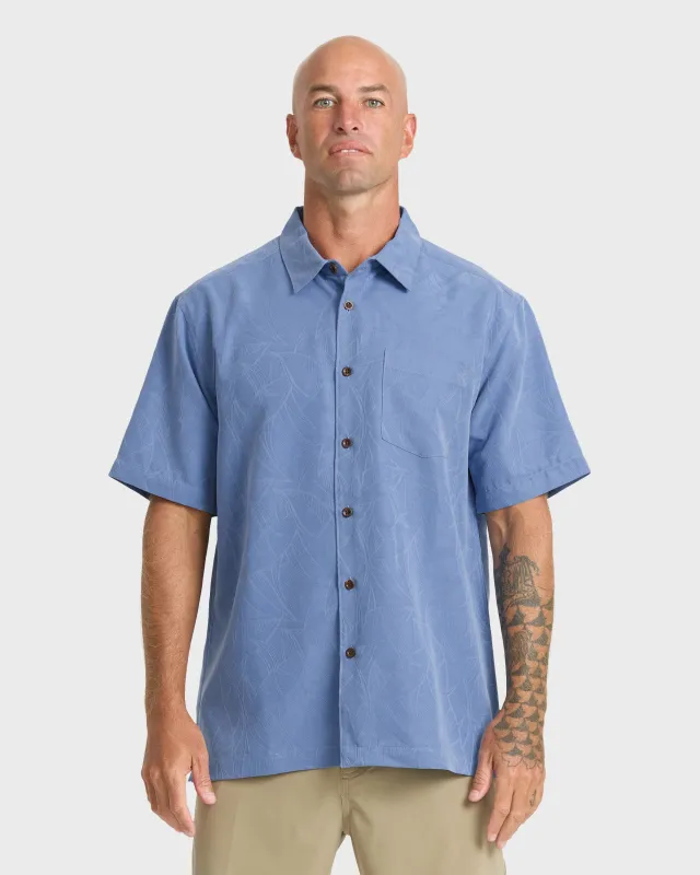 Waterman Island Jungle Shirt - Riviera made by Quiksilver