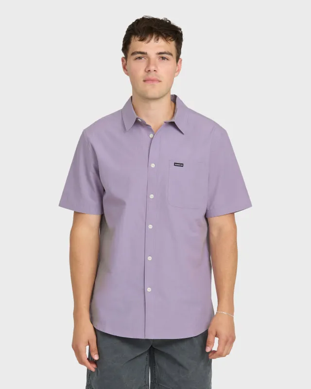 Shore Break Classic Short Sleeve Woven Button-Up Shirt - Daybreak made by Quiksilver