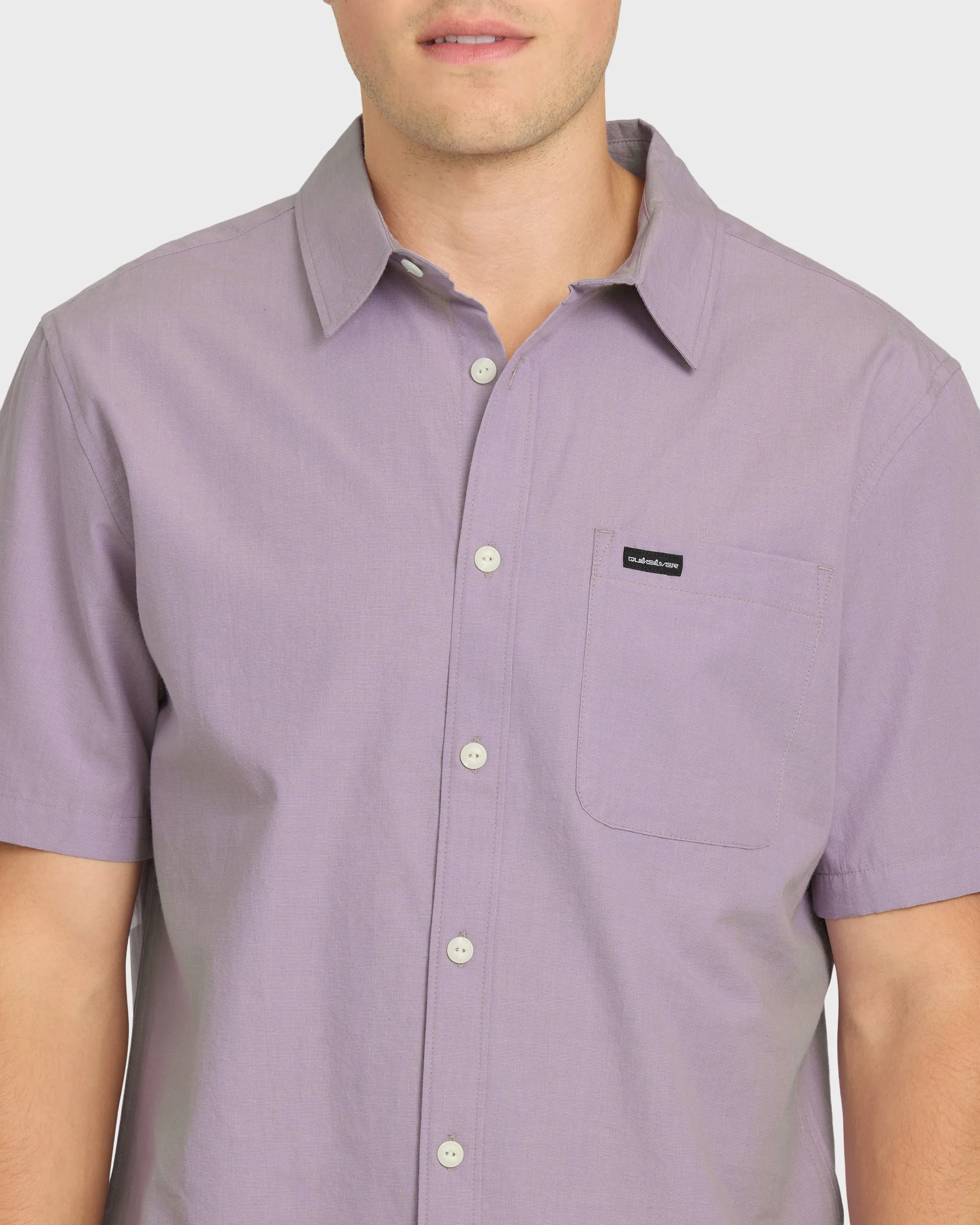 Shore Break Classic Short Sleeve Woven Button-Up Shirt - Daybreak sold by Quiksilver product image thumbnail 5