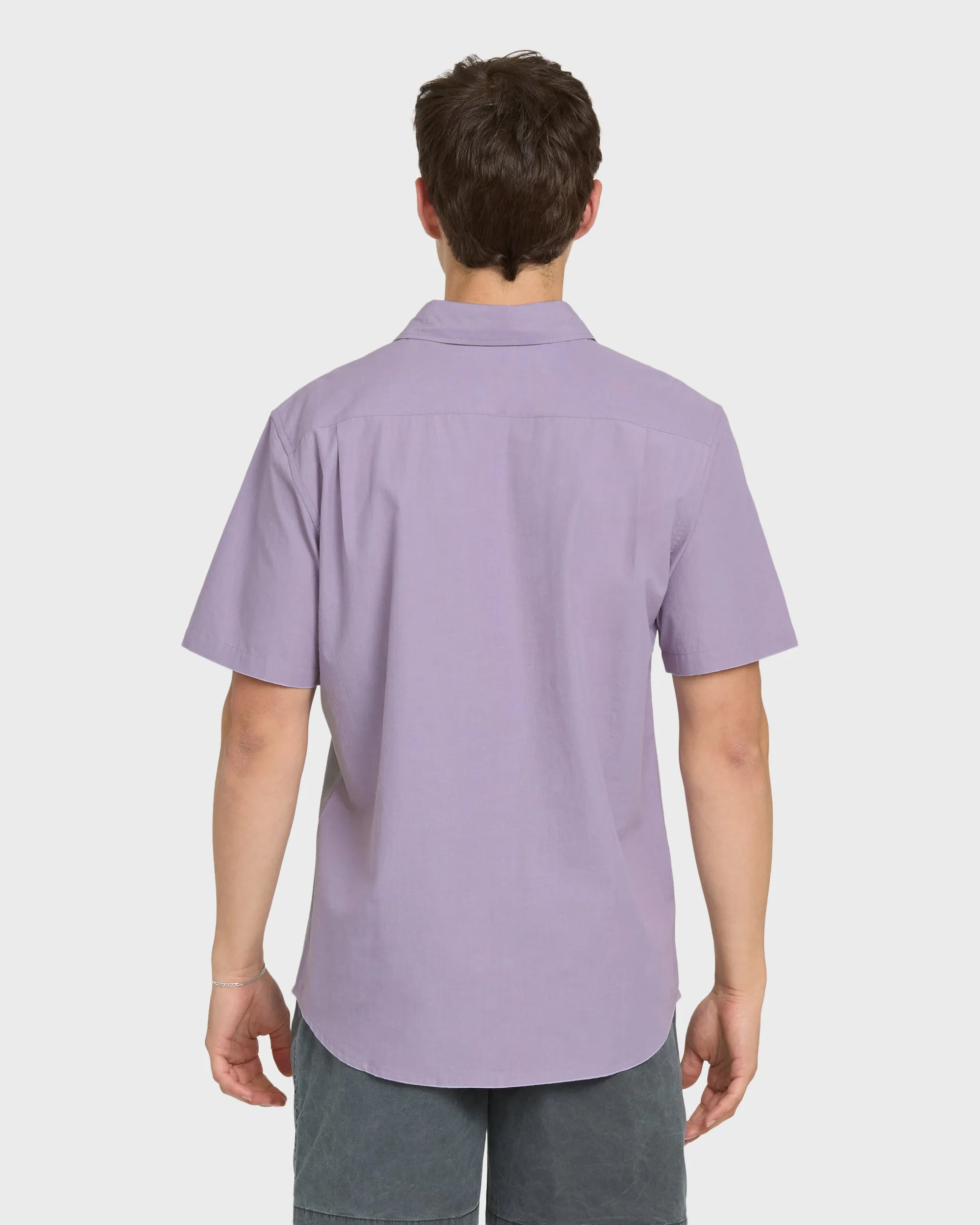 Shore Break Classic Short Sleeve Woven Button-Up Shirt - Daybreak sold by Quiksilver product image thumbnail 2