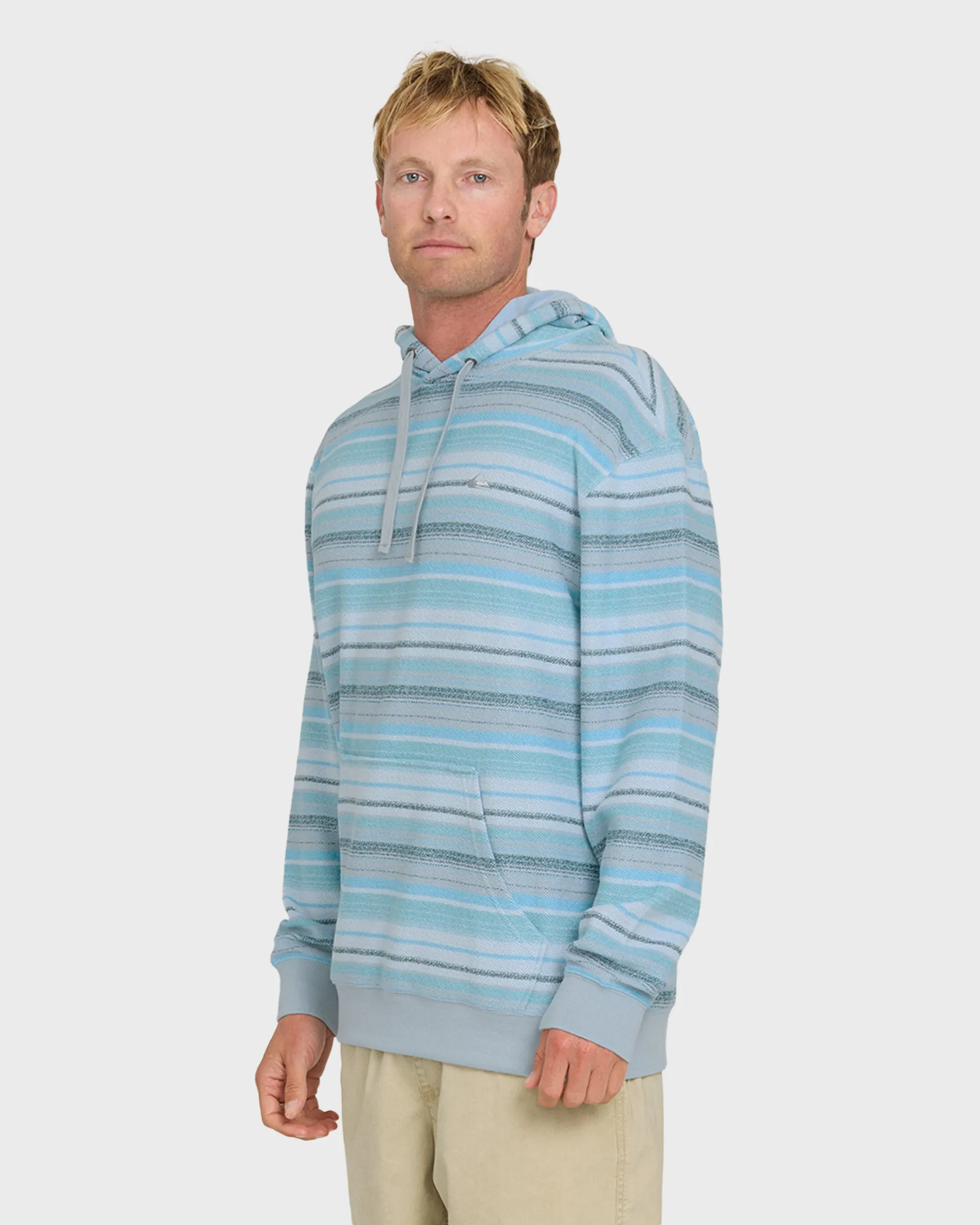 Great Otway Pullover Hoodie - Crystal Seas sold by Quiksilver product image thumbnail 3