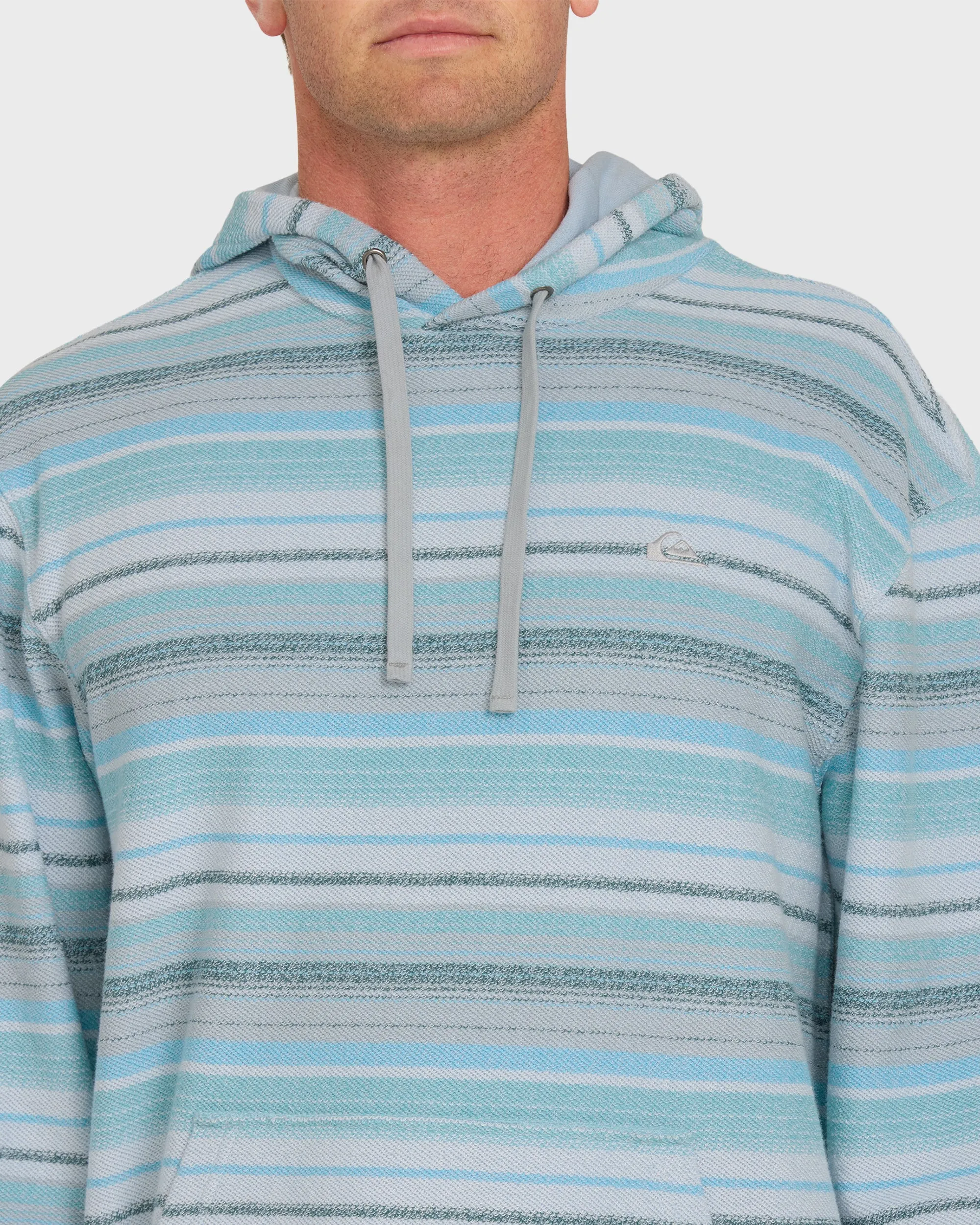 Great Otway Pullover Hoodie - Crystal Seas sold by Quiksilver product image thumbnail 5