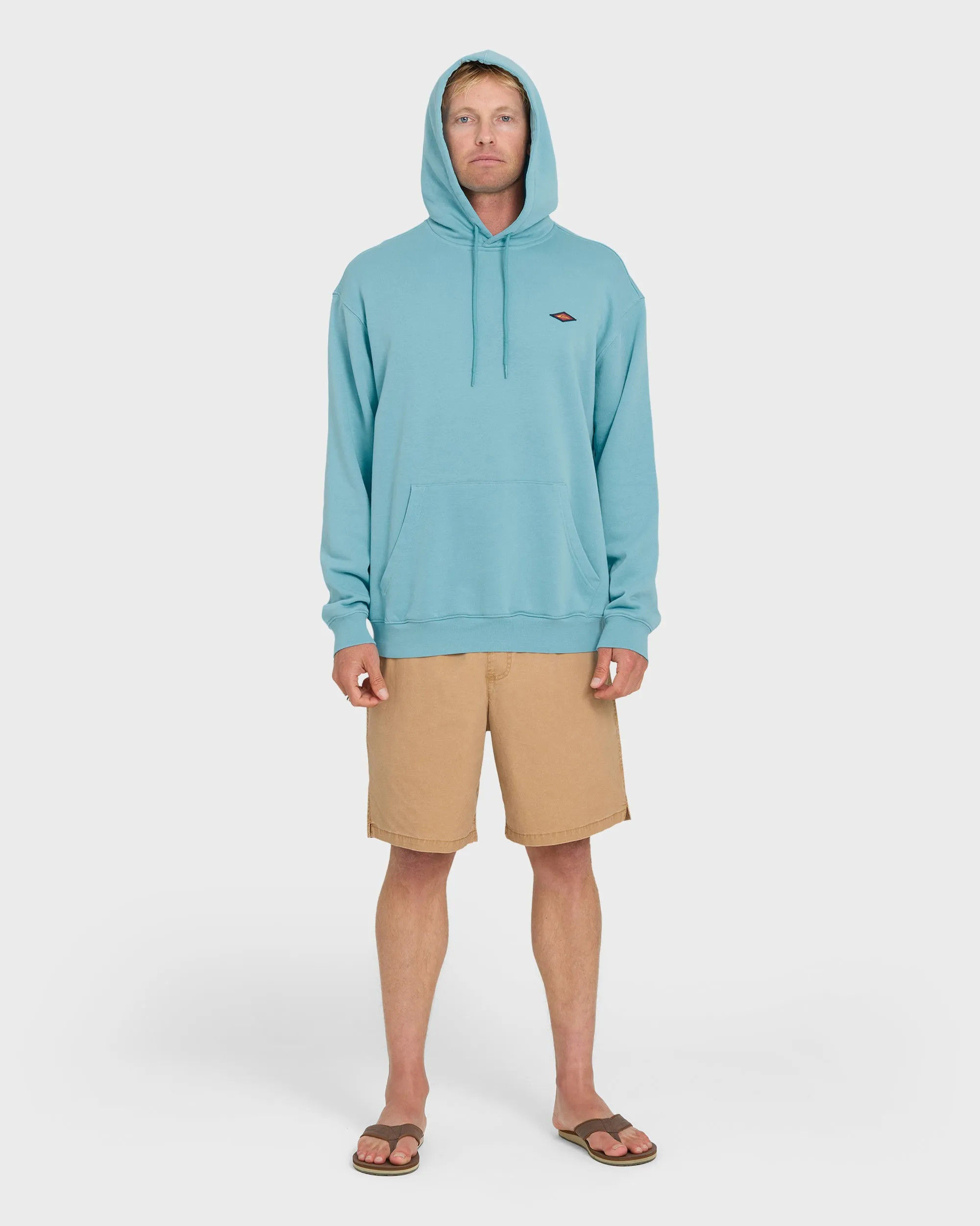 Saltwater Pullover Hoodie - Crystal Seas sold by Quiksilver product image thumbnail 4