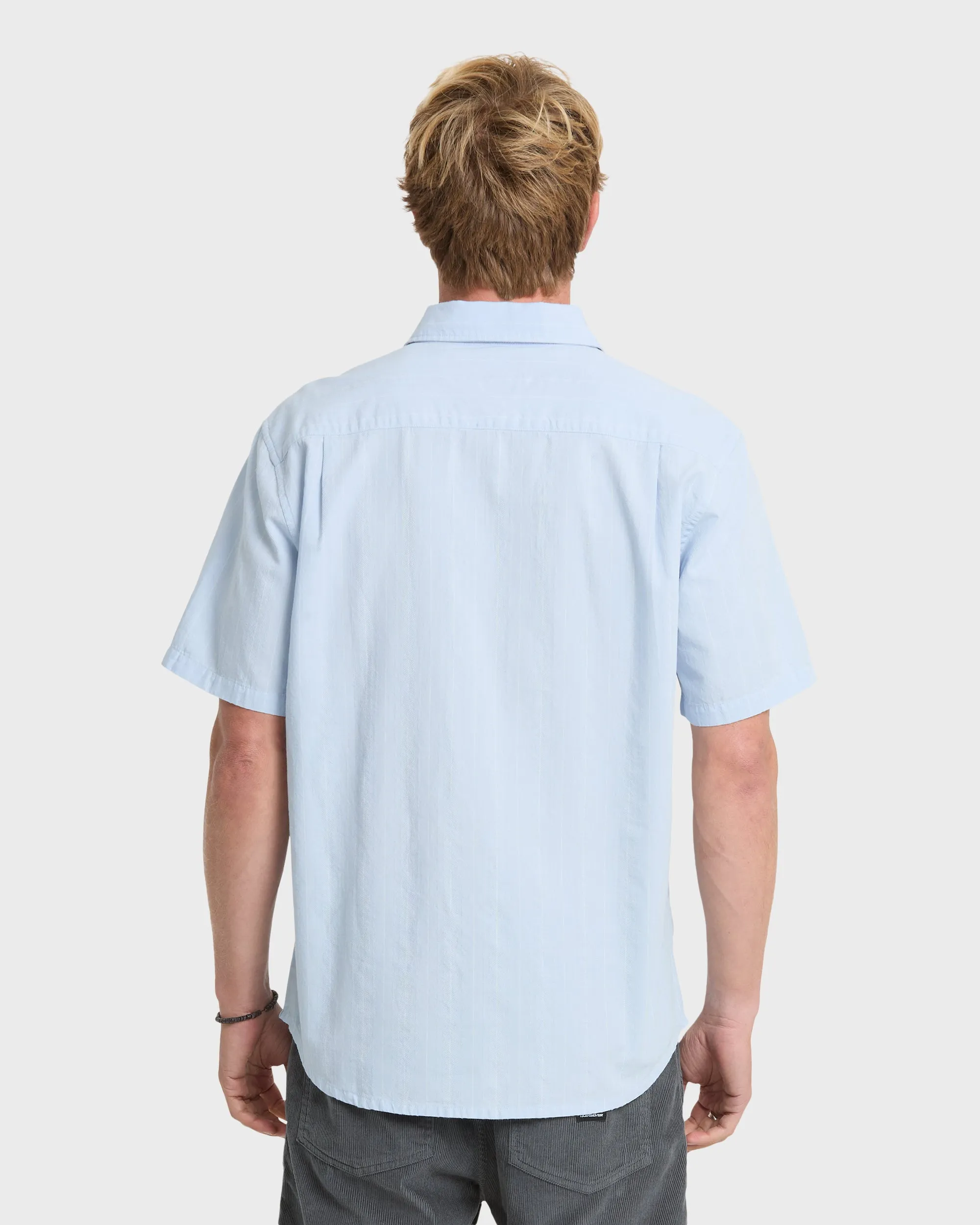 Dobby Stripe Classic Short Sleeve Woven Shirt - Skyway sold by Quiksilver product image thumbnail 2