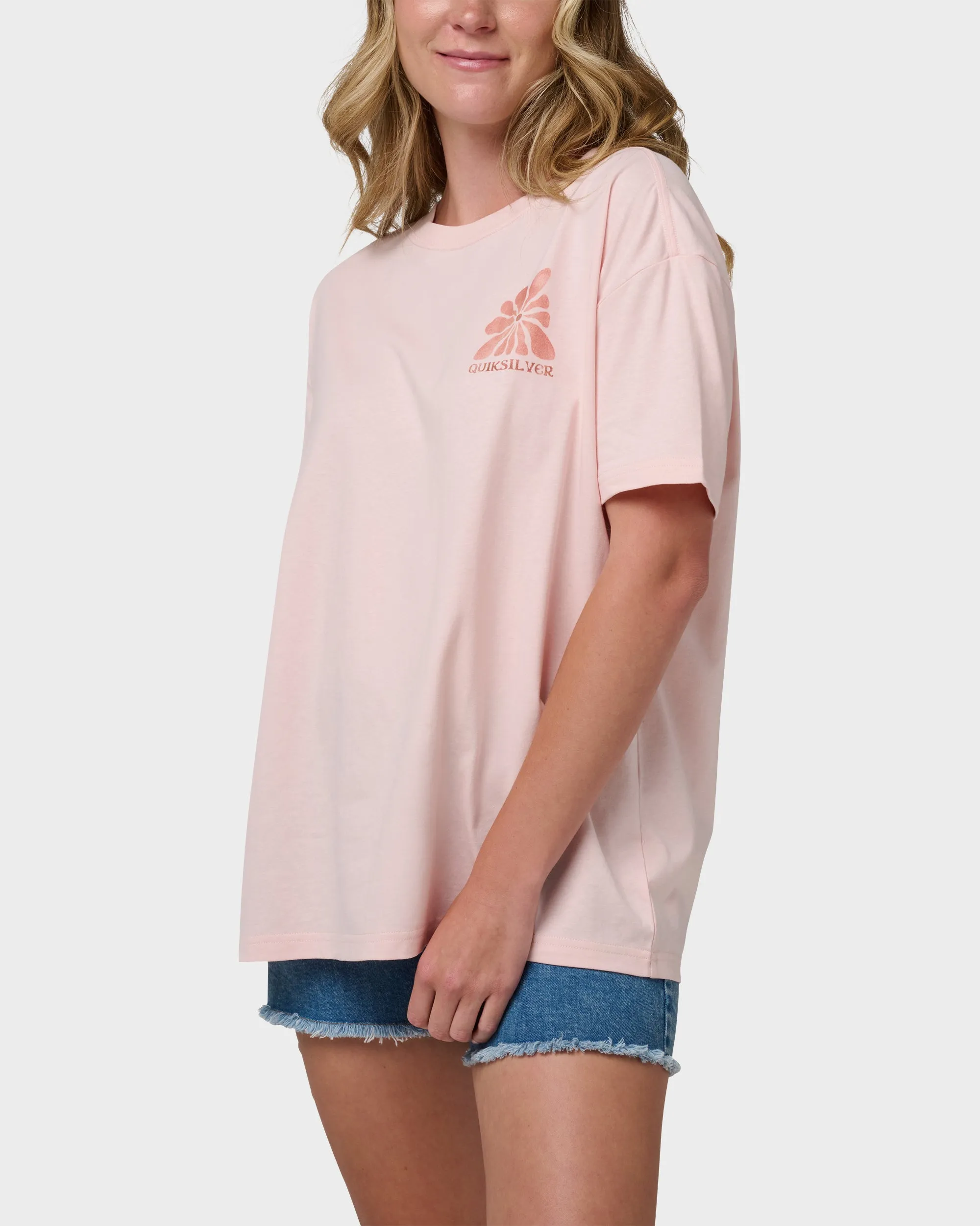 Terra Flora Short Sleeve Boyfriend T-Shirt sold by Quiksilver product image thumbnail 3