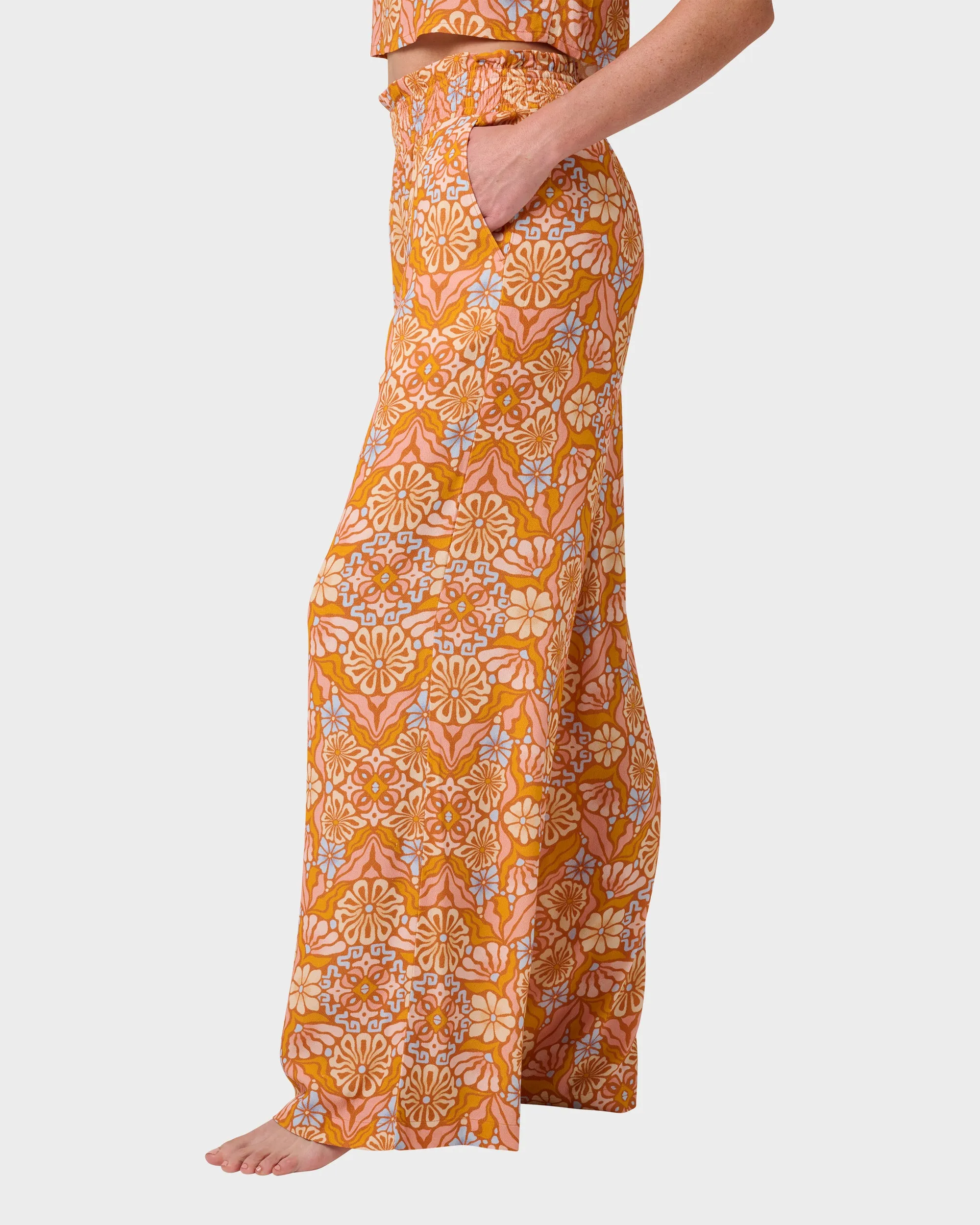 Sun Chaser Sun Blooms Print Pant sold by Quiksilver product image thumbnail 2