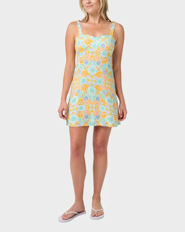 Sublime Sun Blooms Print Mini Dress made by Velocity