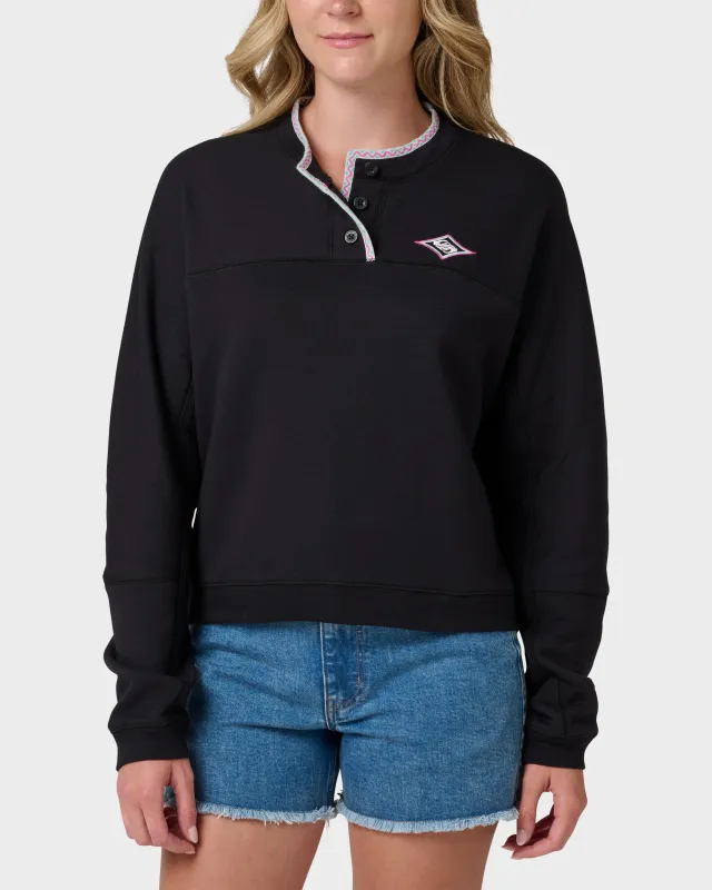 Shallow Waters Henley Sweatshirt made by Velocity