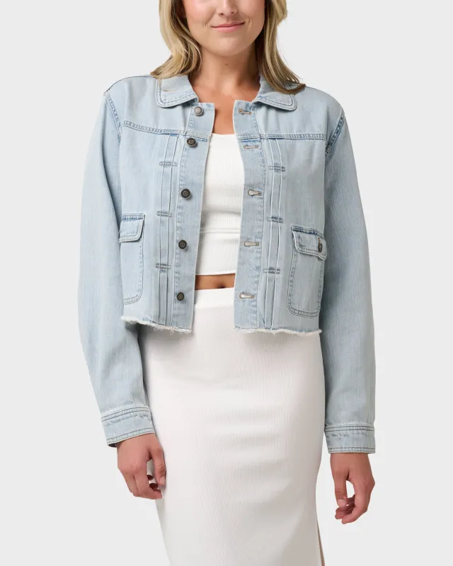 Tidepool Lightweight Denim Jacket made by Velocity