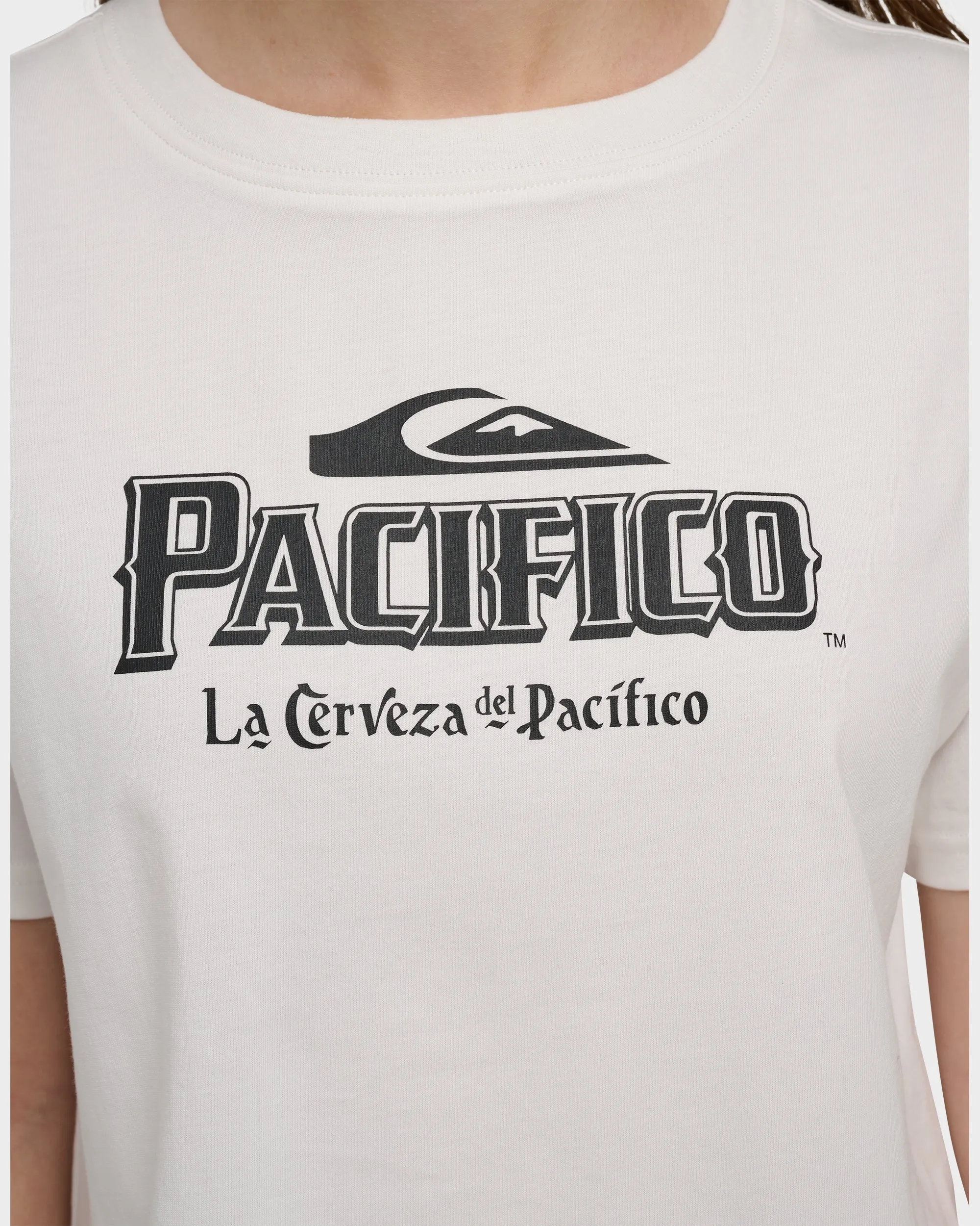 Quiksilver X Pacifico Cropped Boyfriend T-Shirt sold by Quiksilver product image thumbnail 5