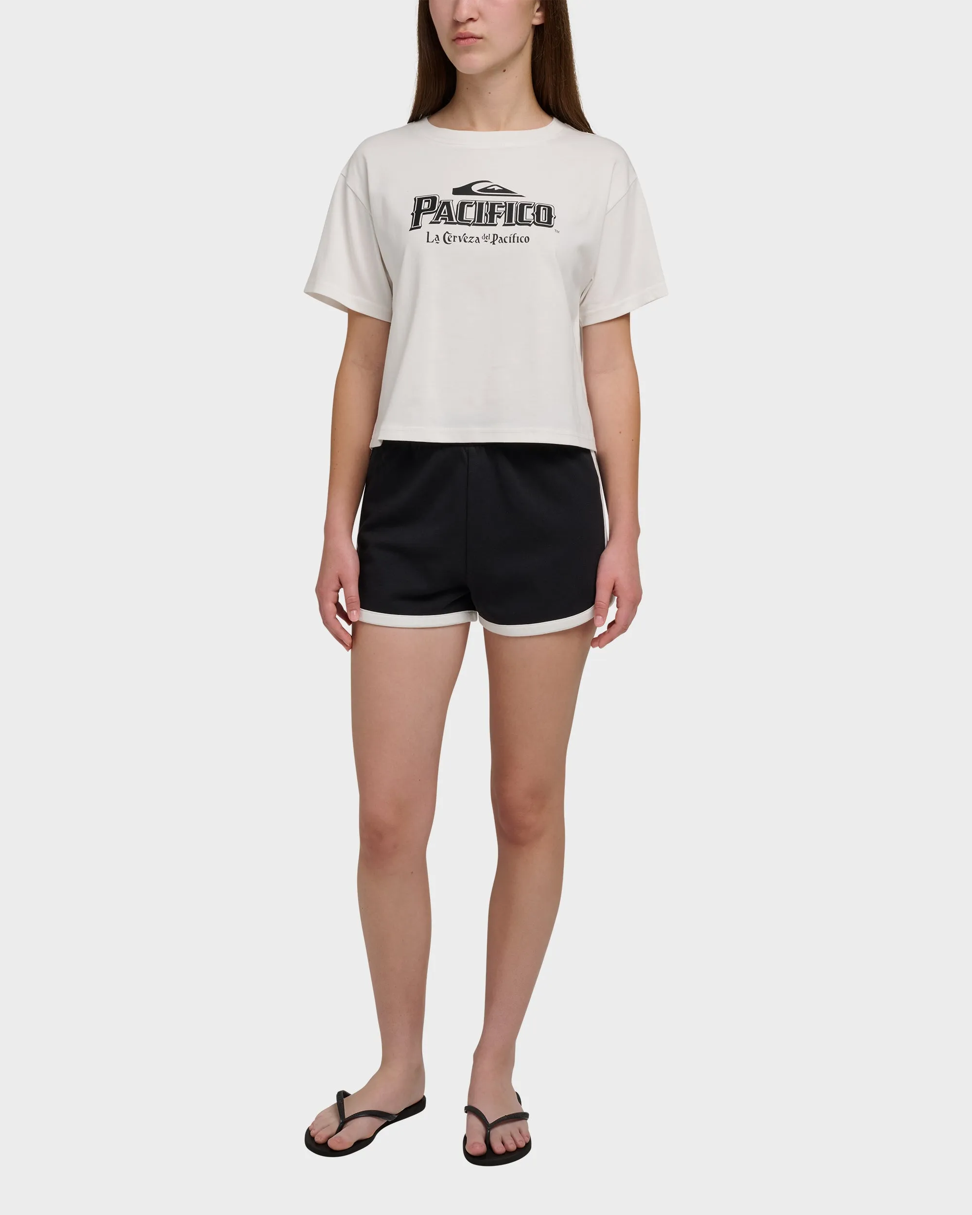 Quiksilver X Pacifico Cropped Boyfriend T-Shirt sold by Quiksilver product image thumbnail 4