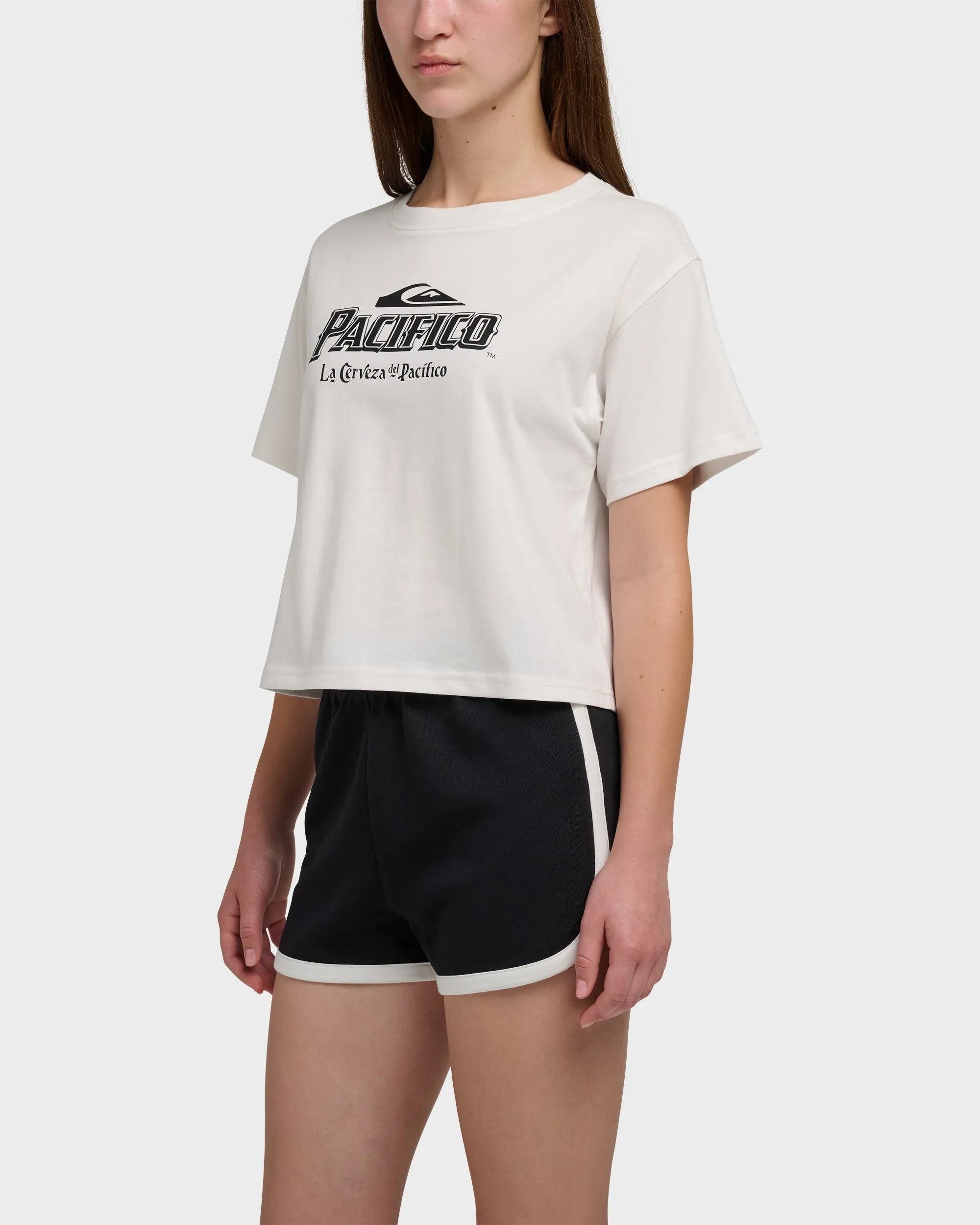 Quiksilver X Pacifico Cropped Boyfriend T-Shirt sold by Quiksilver product image thumbnail 3