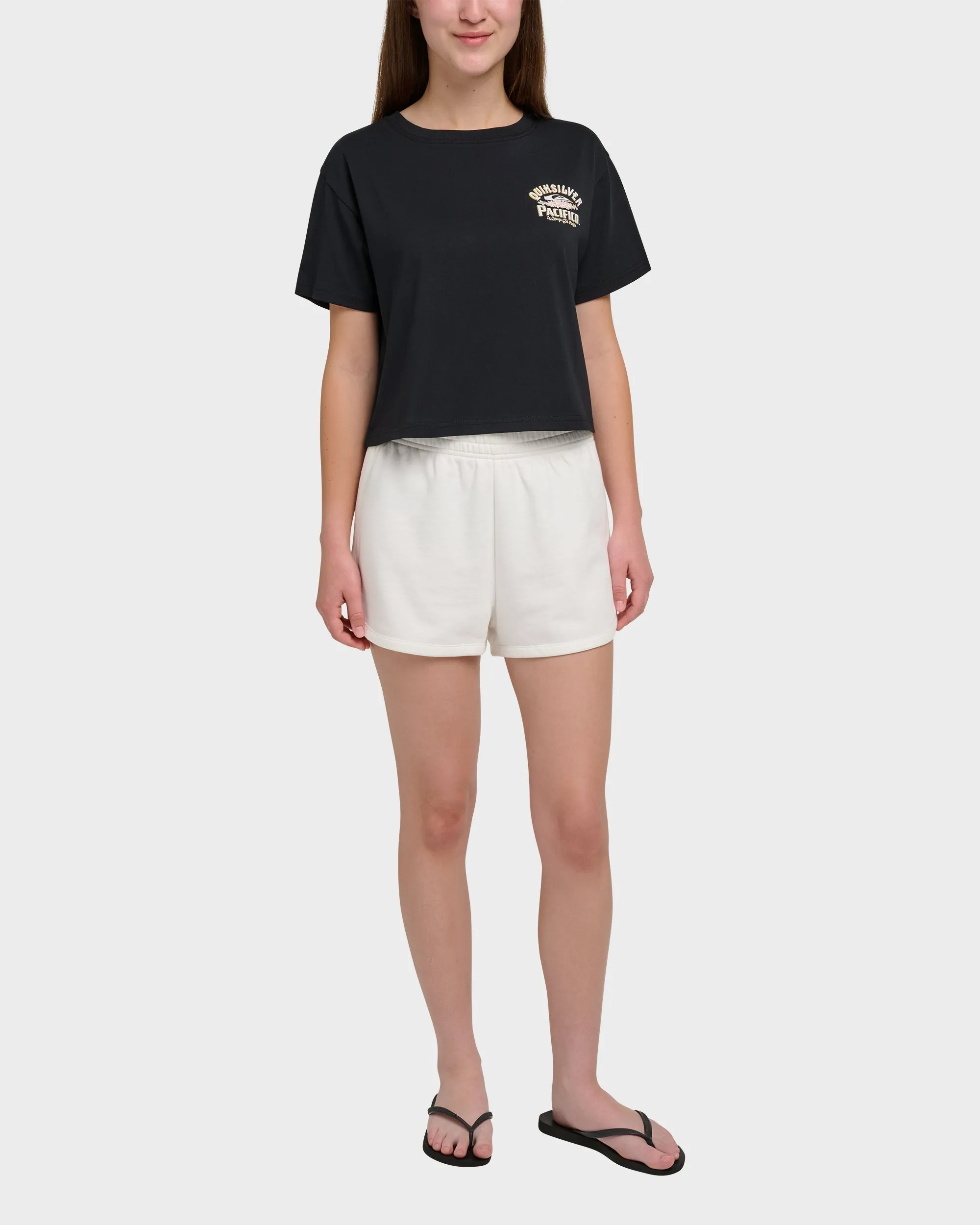 Quiksilver X Pacifico Sign Lock Cropped Boyfriend T-Shirt sold by Quiksilver product image thumbnail 4