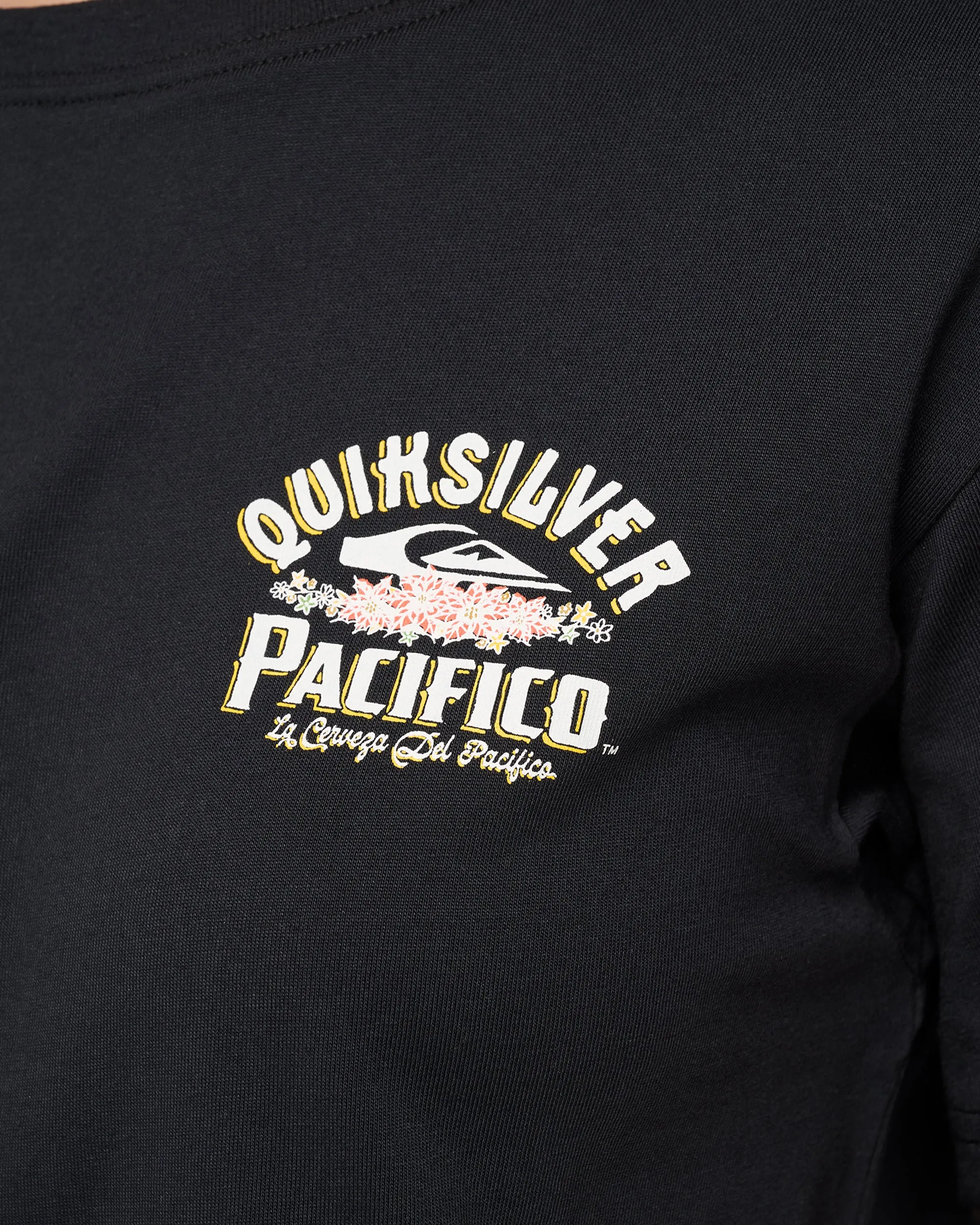 Quiksilver X Pacifico Sign Lock Cropped Boyfriend T-Shirt sold by Quiksilver product image thumbnail 5