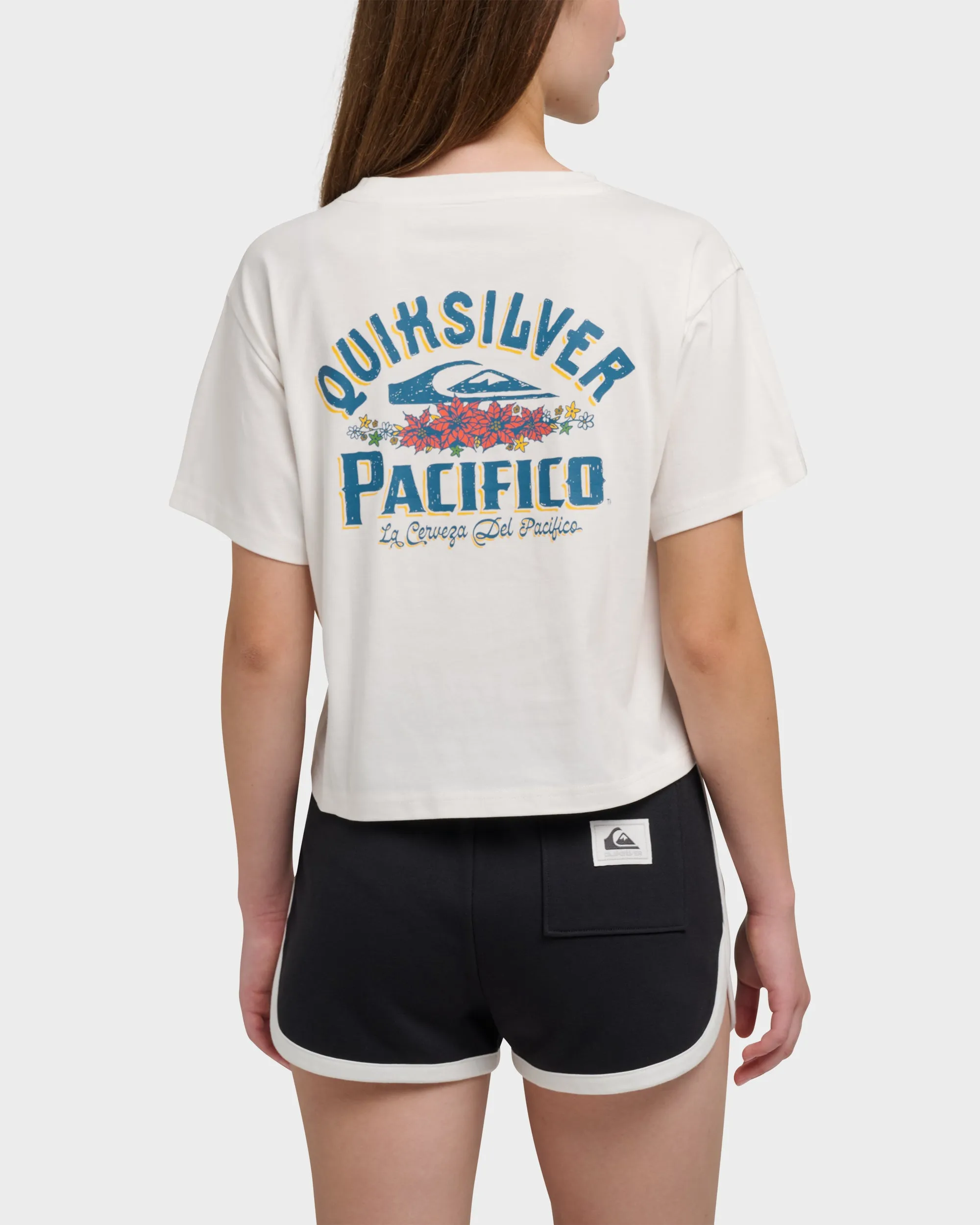 Quiksilver X Pacifico Sign Lock Cropped Boyfriend T-Shirt sold by Quiksilver product image thumbnail 2