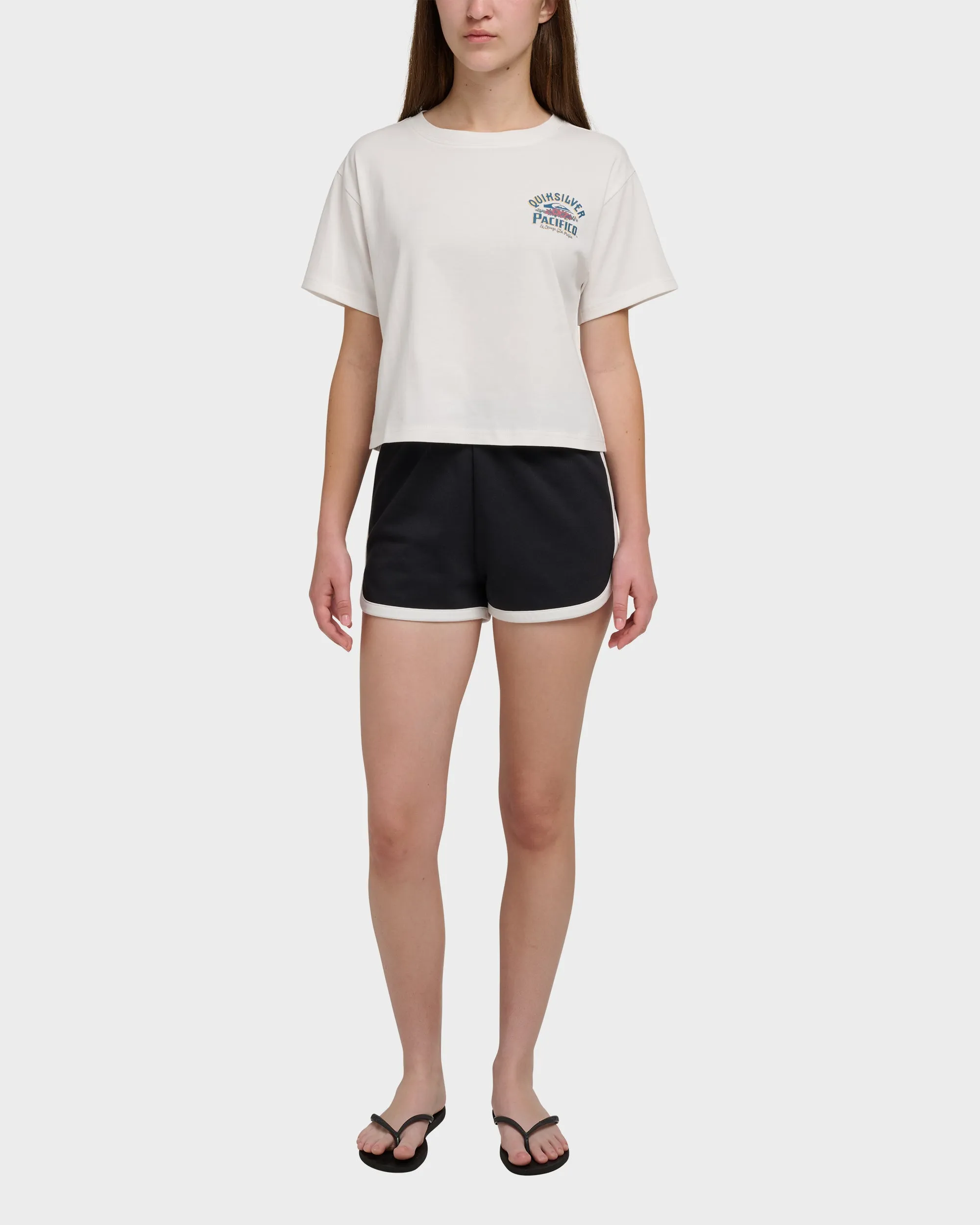 Quiksilver X Pacifico Sign Lock Cropped Boyfriend T-Shirt sold by Quiksilver product image thumbnail 4