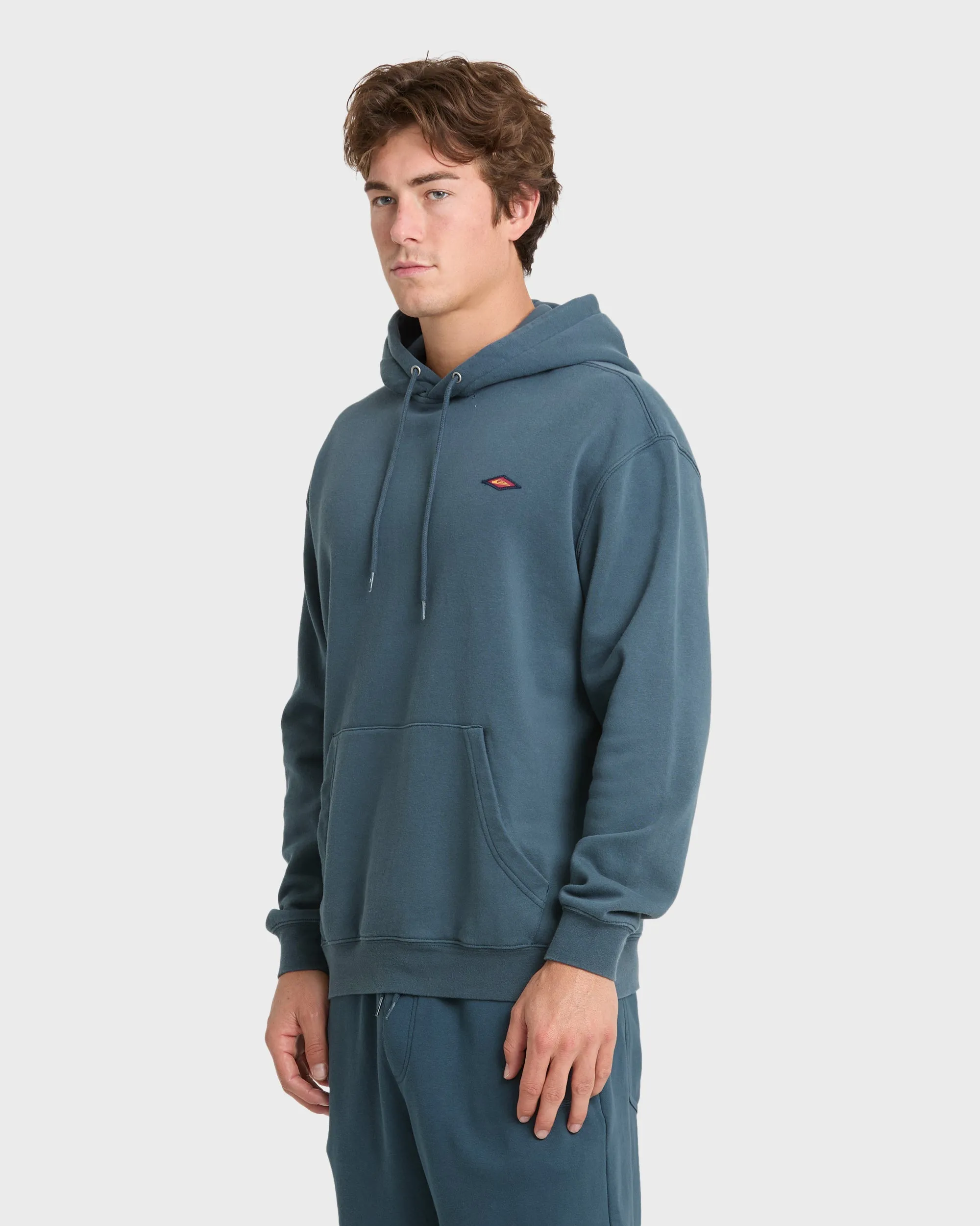Saltwater Pullover Hoodie - Dark Slate sold by Quiksilver product image thumbnail 4