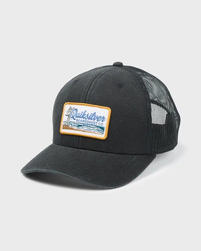 Campsite Baseball Hat - Black made by Quiksilver