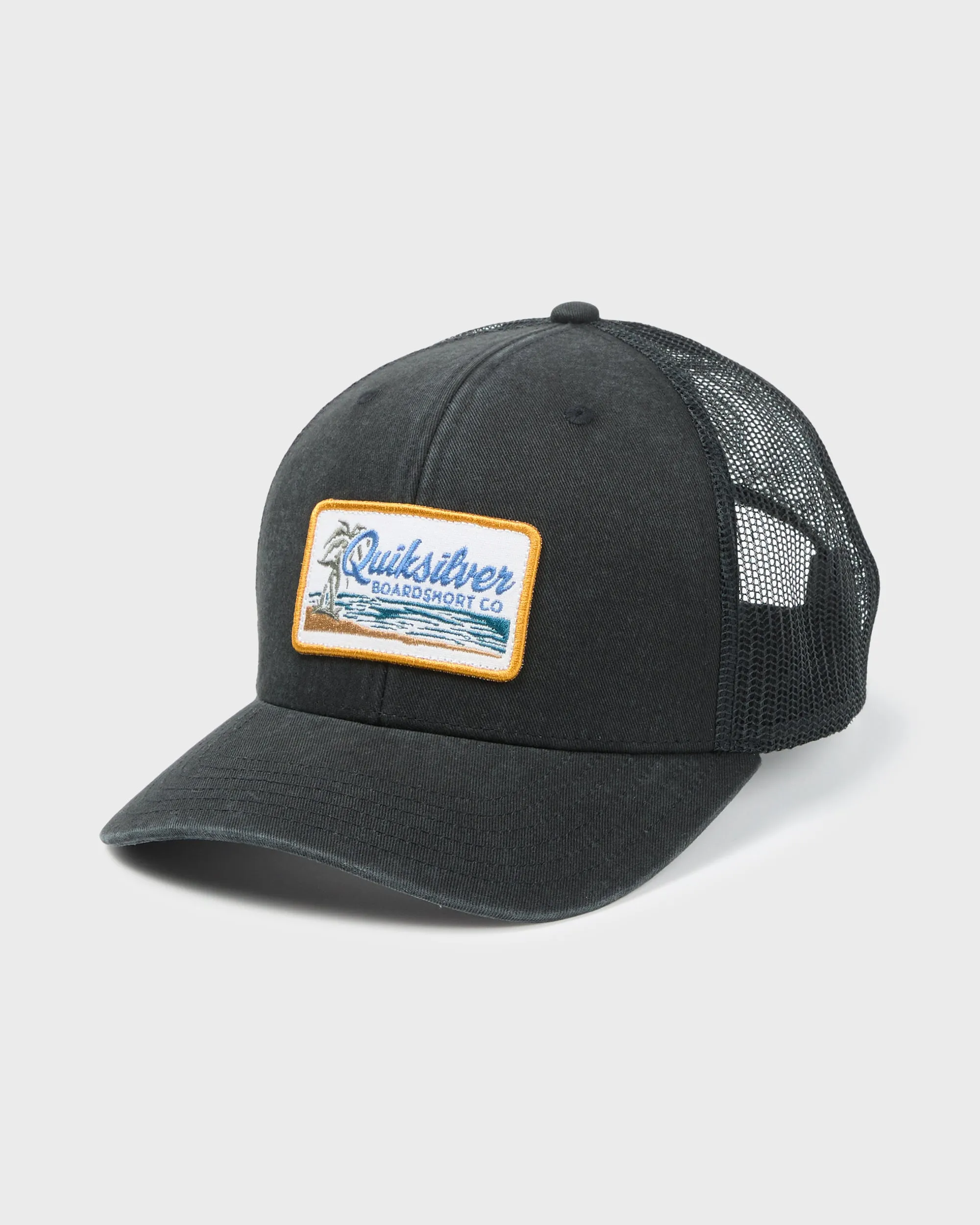 Campsite Baseball Hat - Black sold by Quiksilver