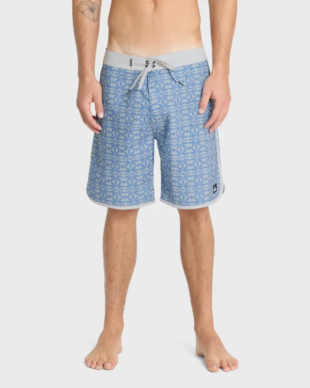 Nature Tile 19" Boardshorts - Quiet Harbor made by Quiksilver