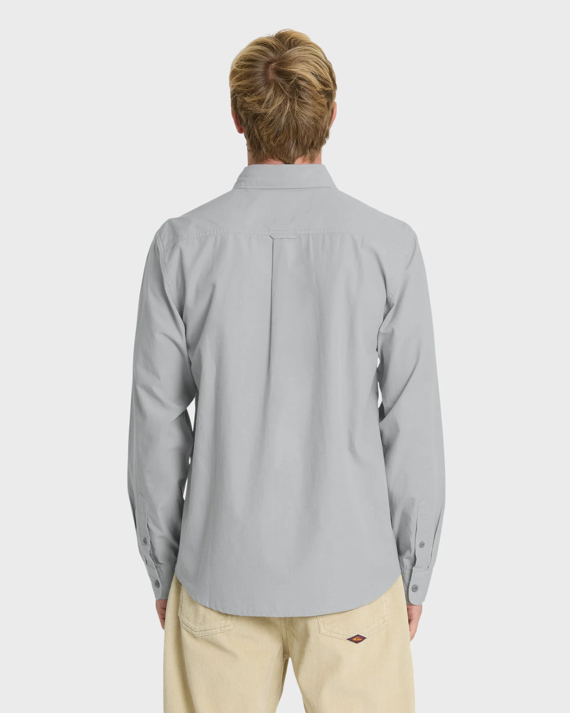 Shore Break Long Sleeve Woven Shirt - Quarry sold by Quiksilver product image thumbnail 2
