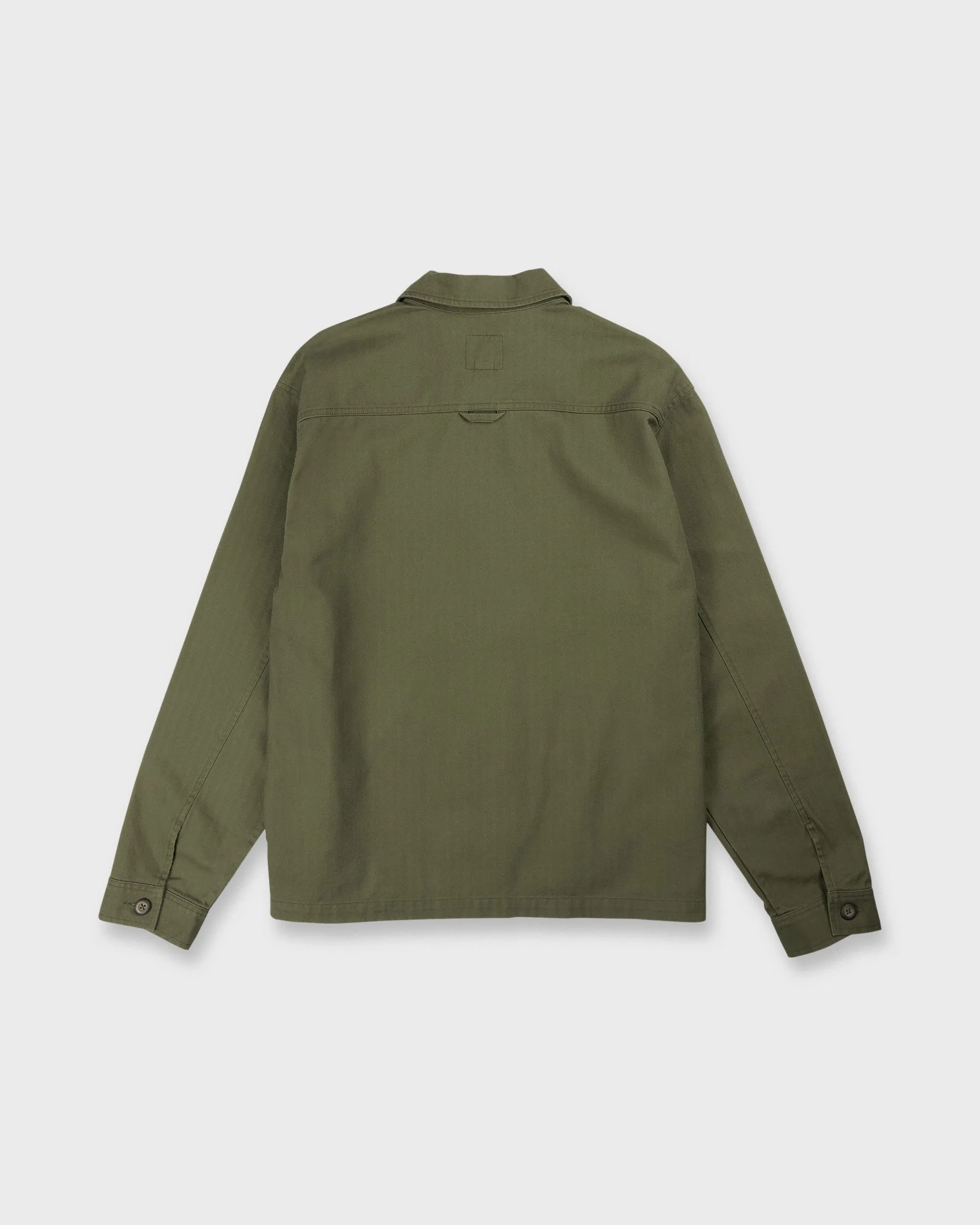 Herringbone Long Sleeve Woven Overshirt - Grape Leaf sold by Quiksilver product image thumbnail 2