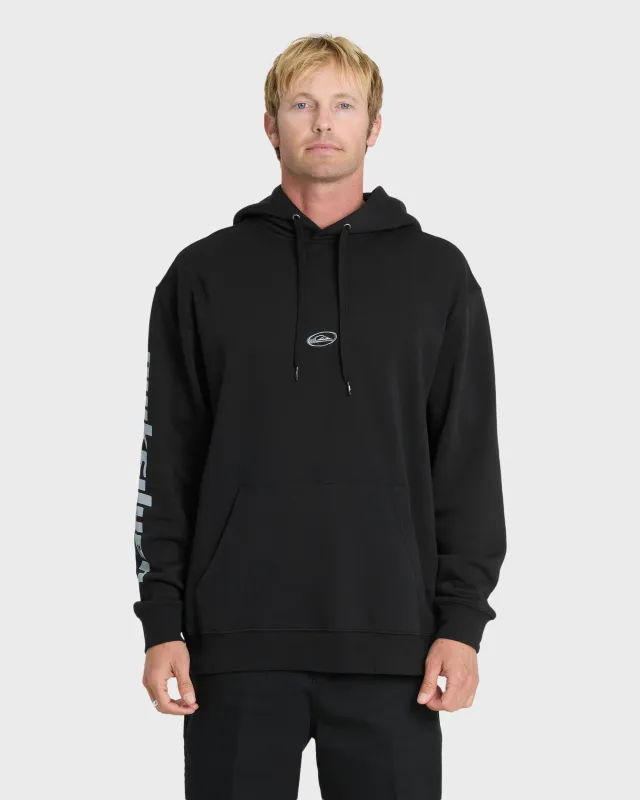 Clutch Logo Pullover Hoodie - Anthracite made by Quiksilver