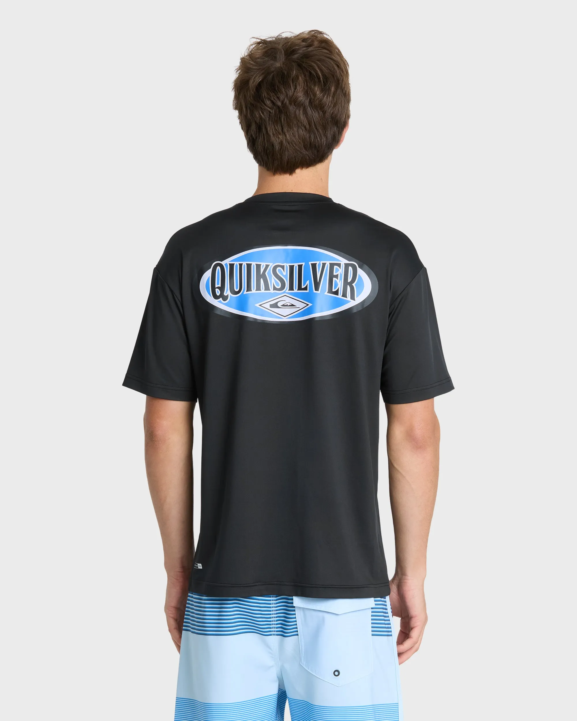 Direct Graphic UPF 50 Short Sleeve Surf Tee - Black sold by Quiksilver product image thumbnail 2