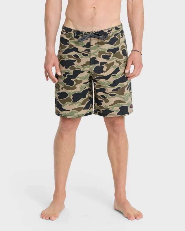 Saltwater St Print Boardshorts - Grape Leaf made by Quiksilver