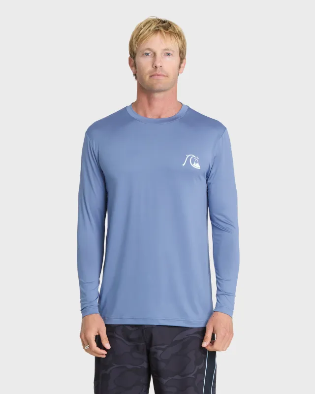 DNA UPF 50 Long Sleeve Surf Tee - Quiet Harbor made by Quiksilver
