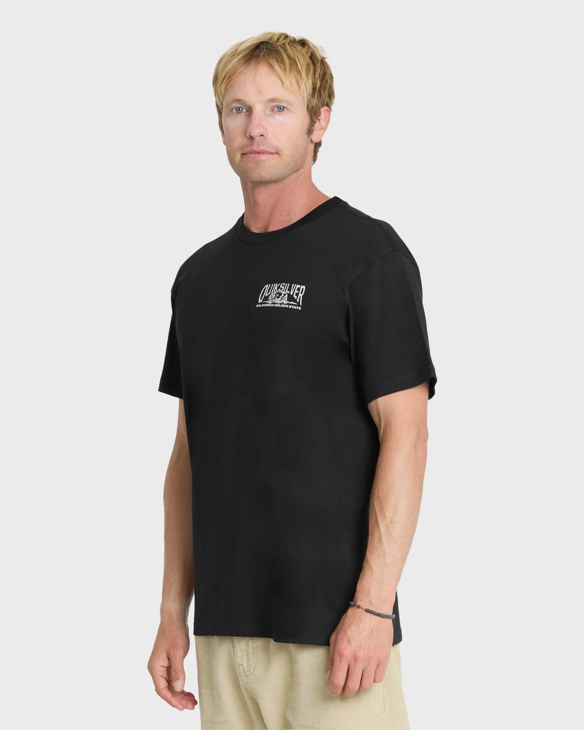 California Dreamer Classic Short Sleeve Knit T-Shirt - Black sold by Quiksilver product image thumbnail 4