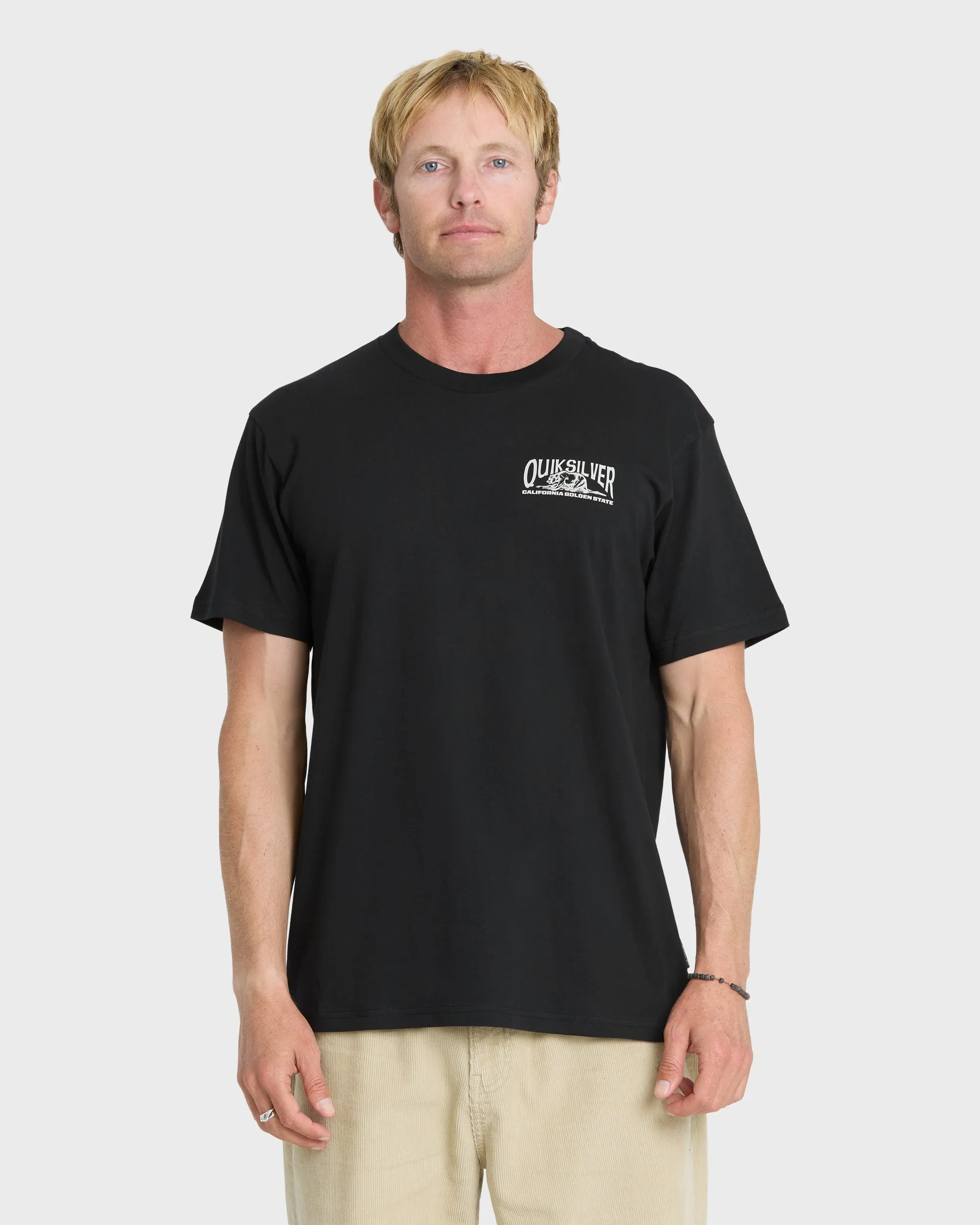 California Dreamer Classic Short Sleeve Knit T-Shirt - Black sold by Quiksilver