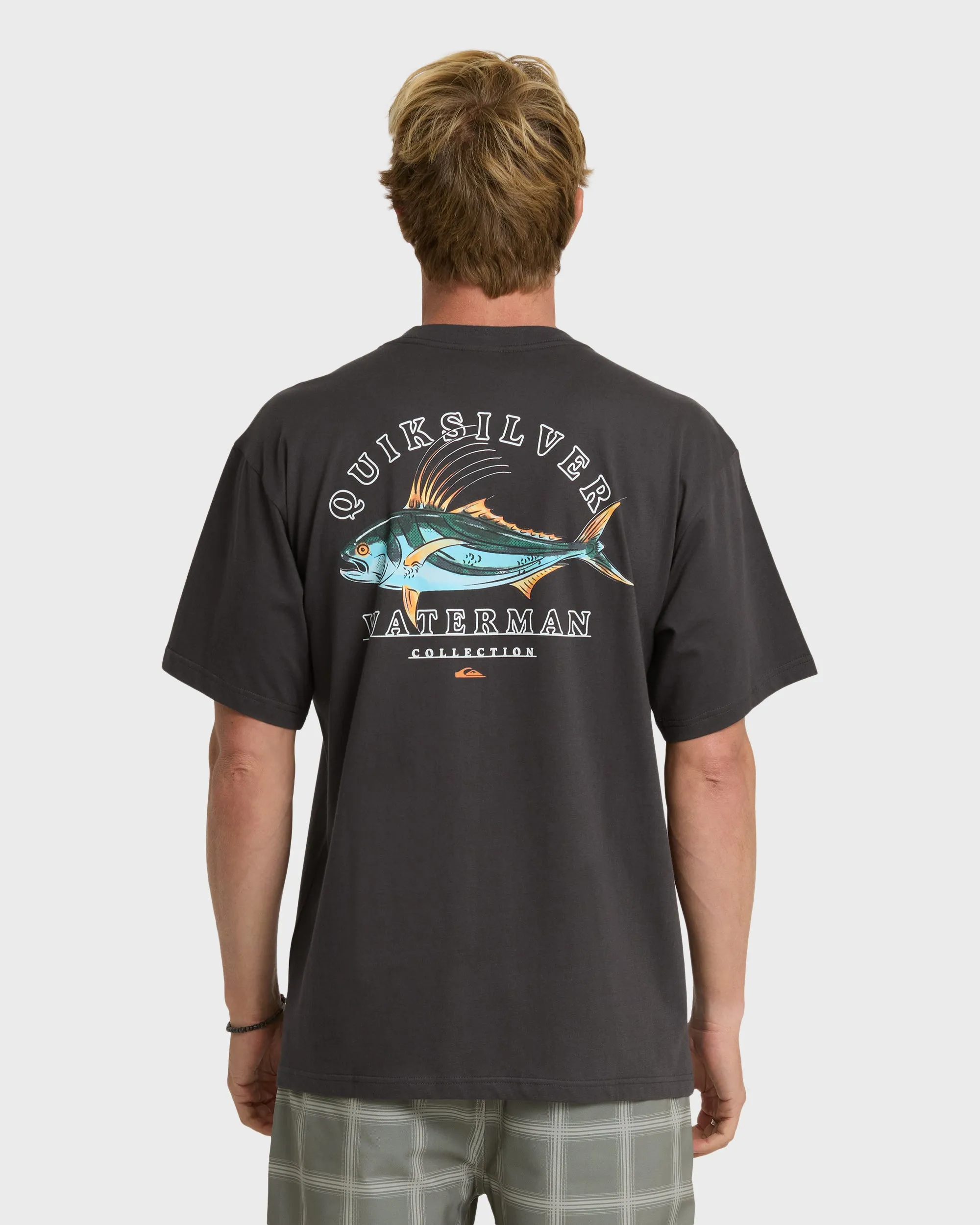 Waterman Rooster Classic Short Sleeve Knit T-Shirt - Phantom sold by Quiksilver product image thumbnail 2