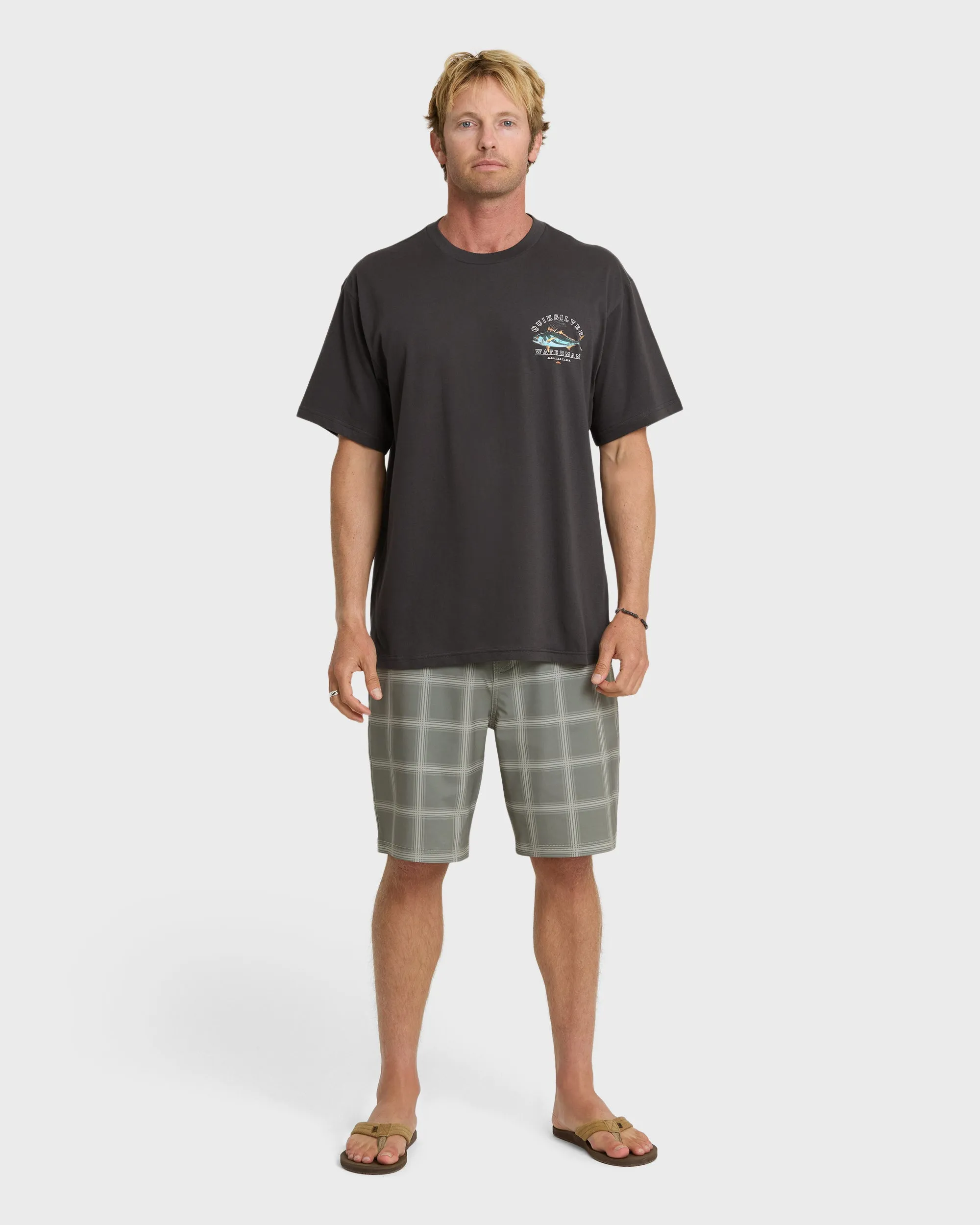 Waterman Rooster Classic Short Sleeve Knit T-Shirt - Phantom sold by Quiksilver product image thumbnail 3