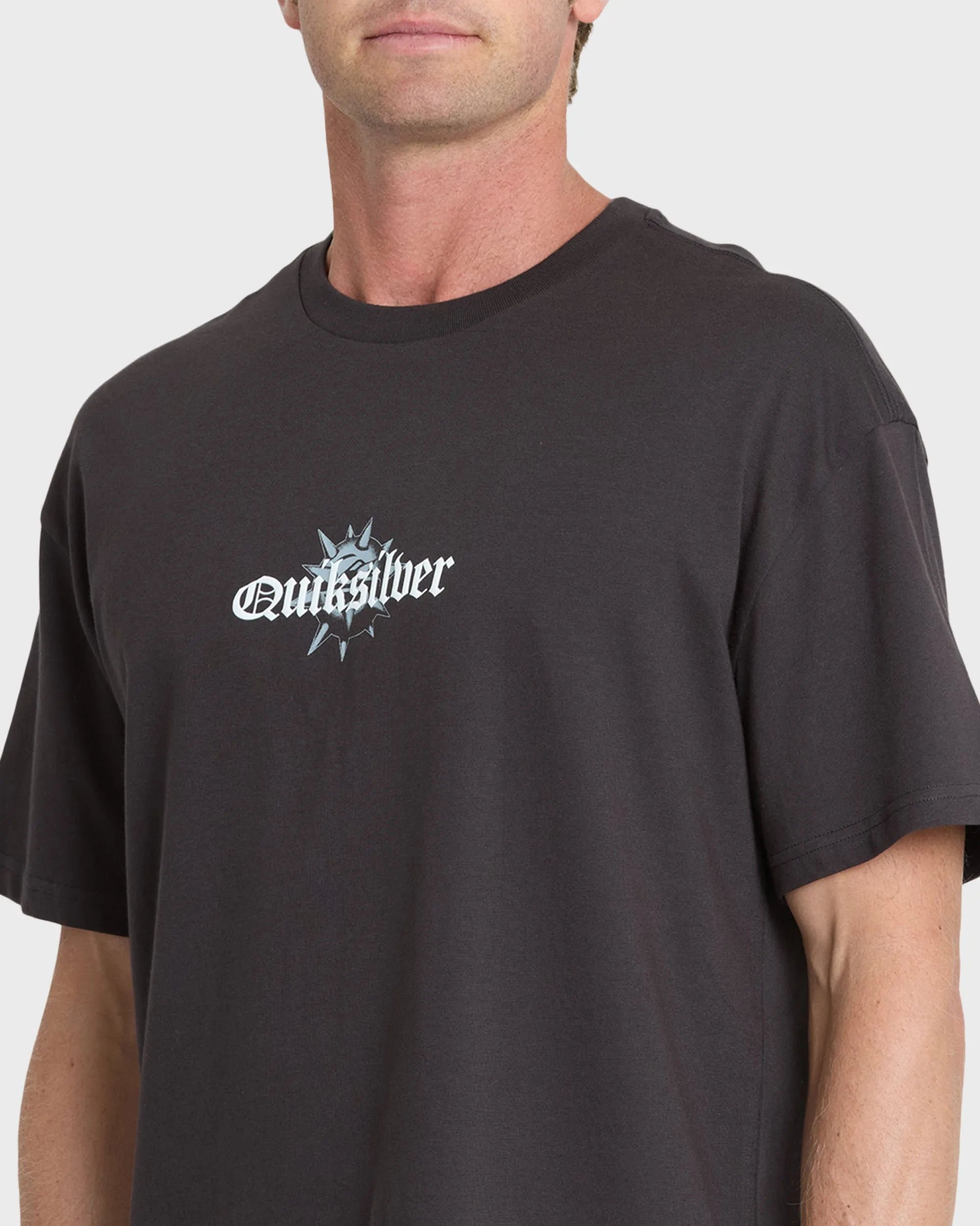 Chrome Thorn Mercury Short Sleeve Knit T-Shirt - Phantom sold by Quiksilver product image thumbnail 5